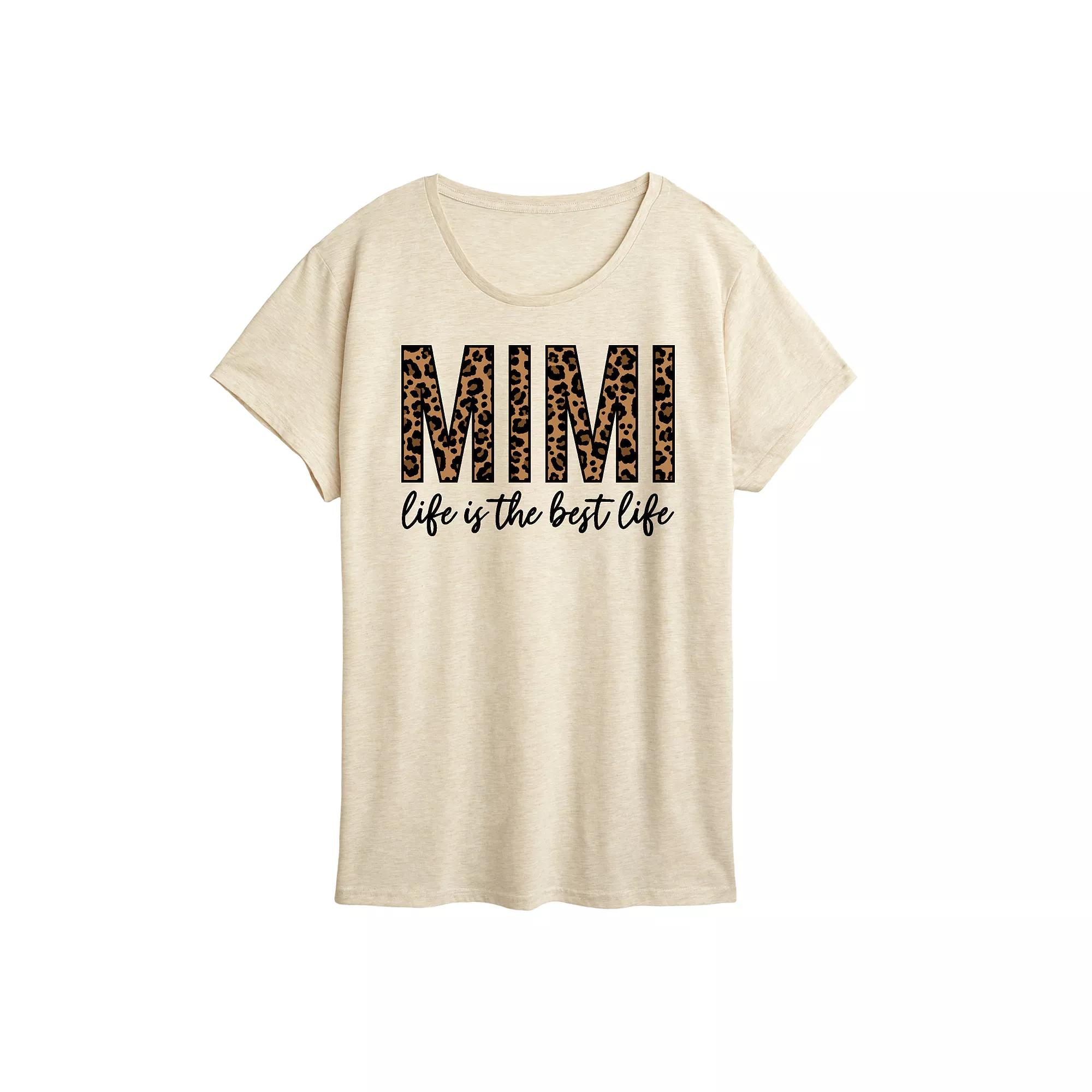 Women's Mimi Life Is The Best Life Graphic Tee,  Product Image