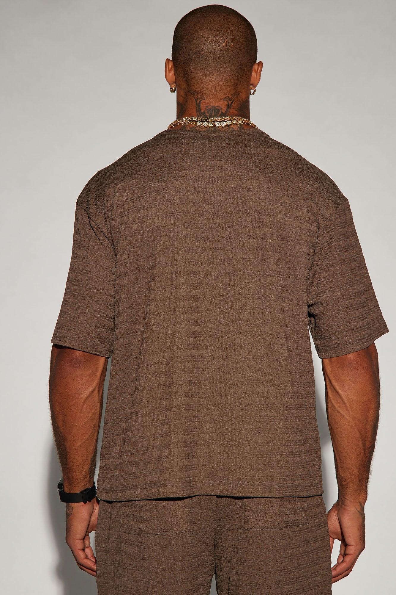 Boca Short Sleeve Tee - Brown Product Image