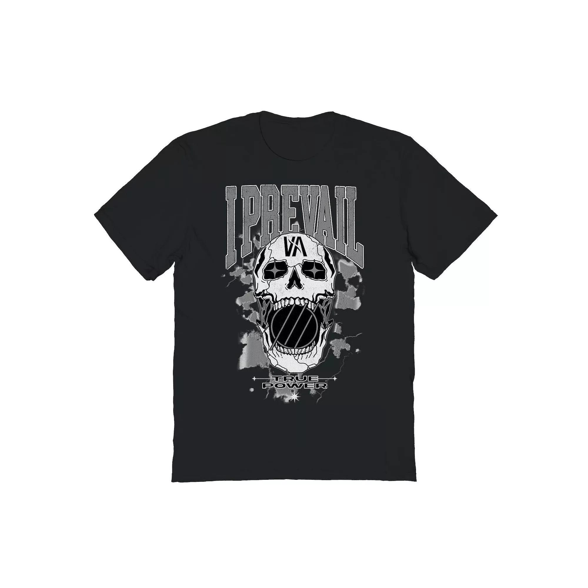 Men's I Prevail Power Skull Graphic Tee, Adult Unisex,  Product Image