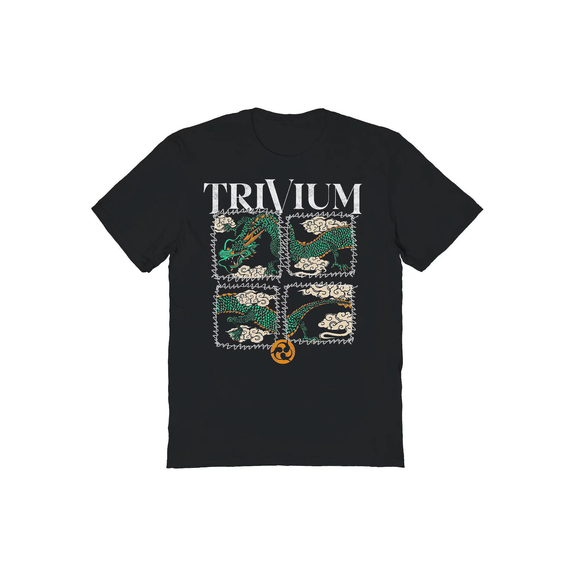 Men's Split Dragon Stack Trivium Graphic Tee, Adult Unisex,  Product Image