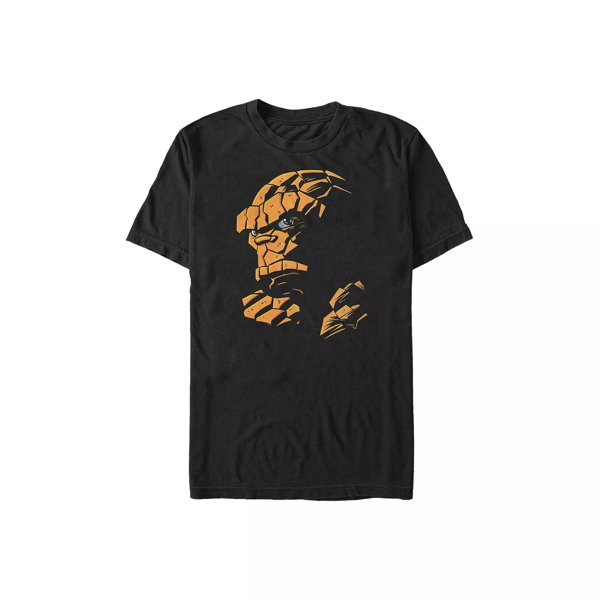 Big & Tall Marvel Fantastic Four The Thing Face Graphic Tee, Men's,  Product Image