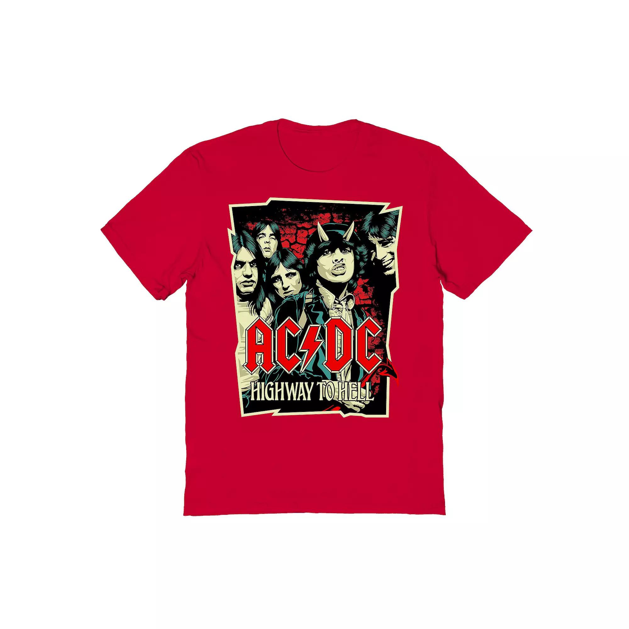 Men's Highway To Hell 2 Graphic T-Shirt, Size: XL, Red Product Image