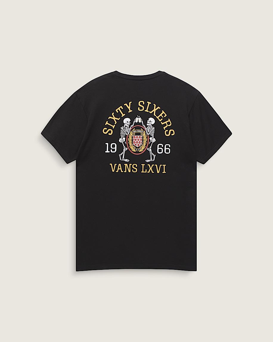 Frat LXVI Skull T-Shirt in Black| Vans US Product Image