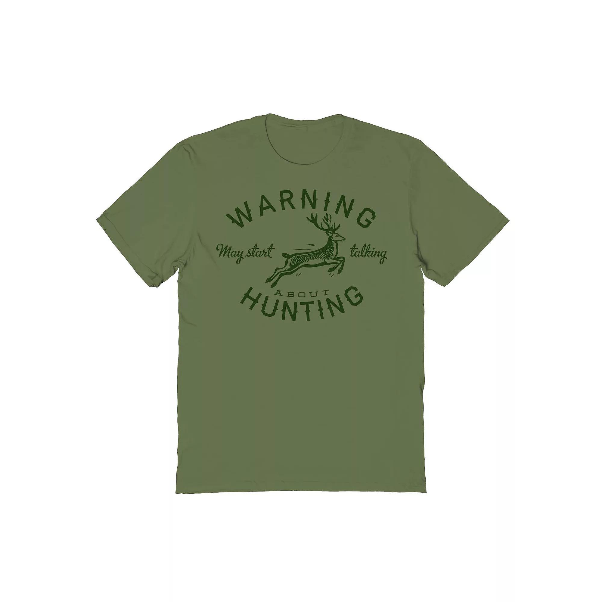 Men's Duke & Sons Hunting Warning Graphic Tee, Adult Unisex,  Product Image