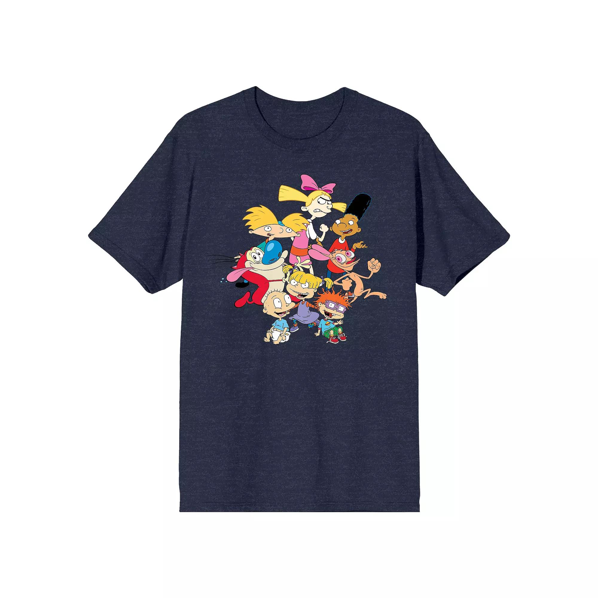Men's Nick 90s Characters Tee,  Product Image