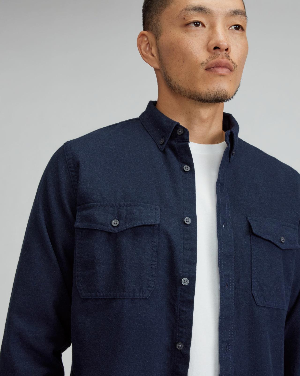 Mens Brushed Flannel Shirt by Everlane Product Image