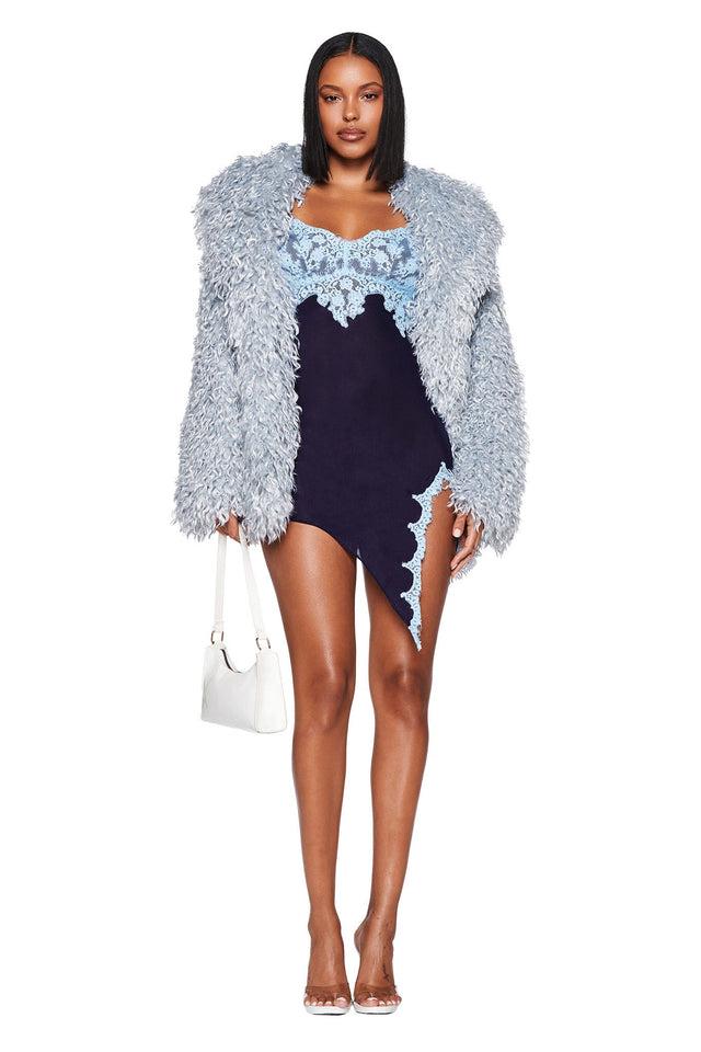 ARAMINTA COAT - BLUE Product Image