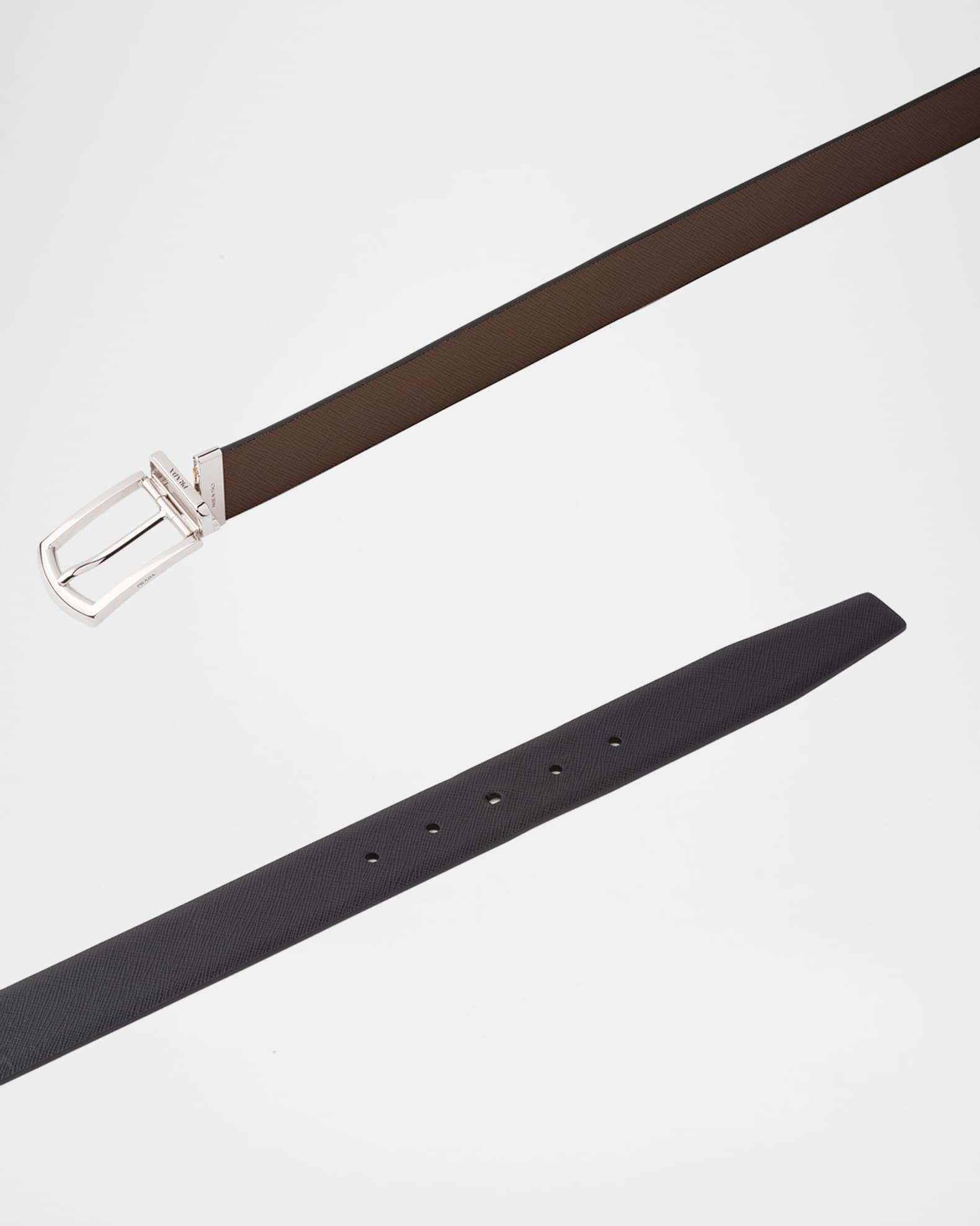 Men's Saffiano Reversible Dress Belt Product Image