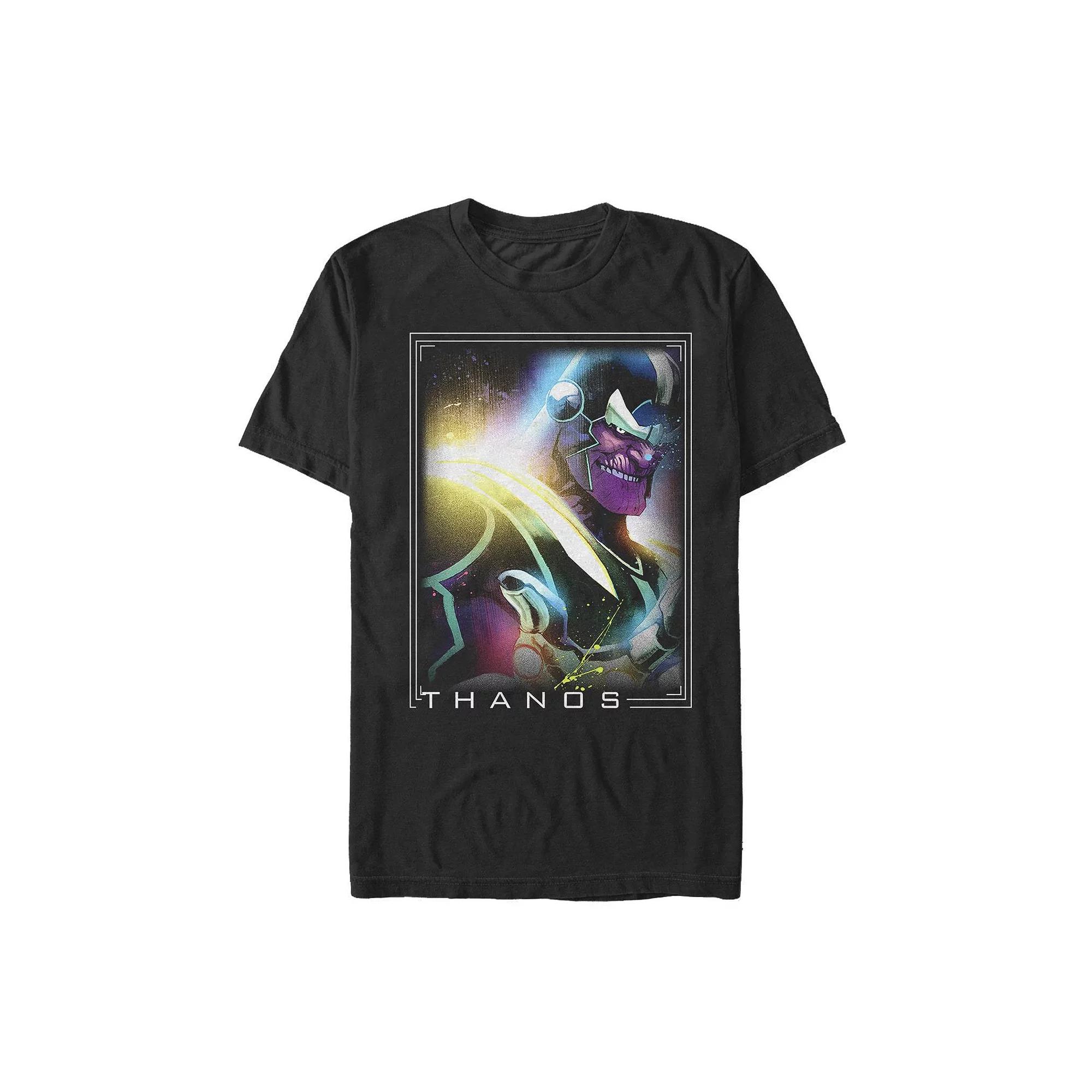 Men's Marvel Universe Thanos Neon Tee,  Product Image