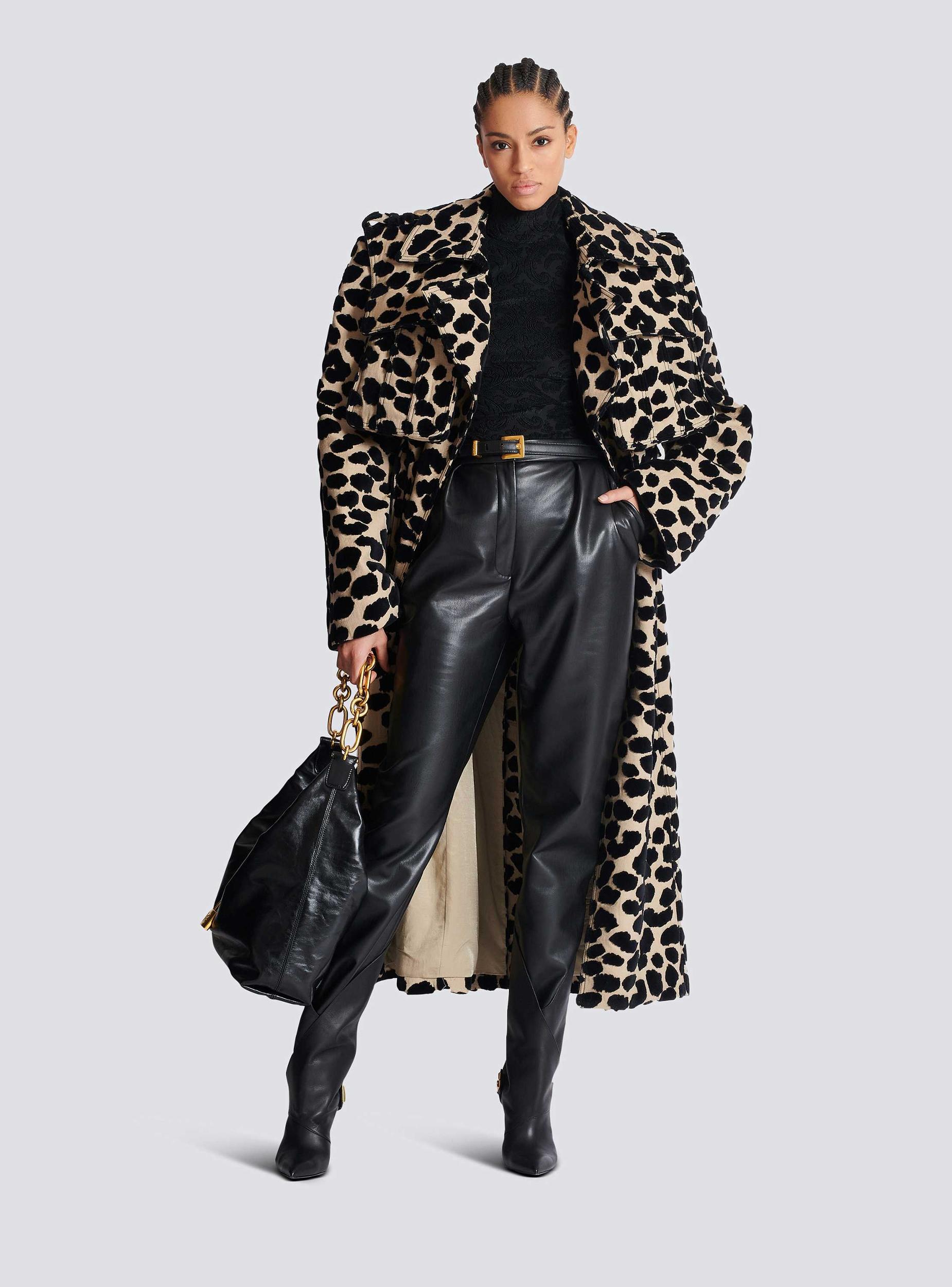 Baroque pattern long-sleeved top Product Image