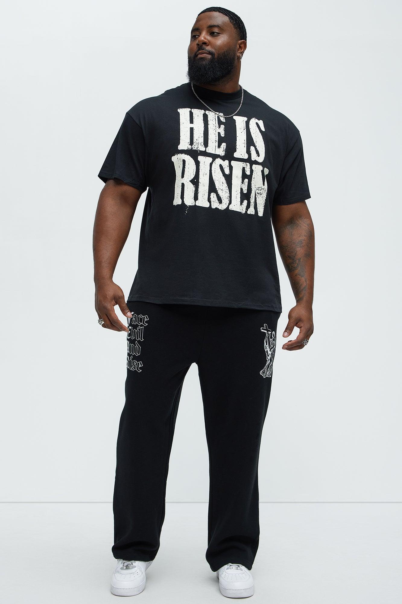 Tyson Fear Straight Sweatpants - Black Product Image