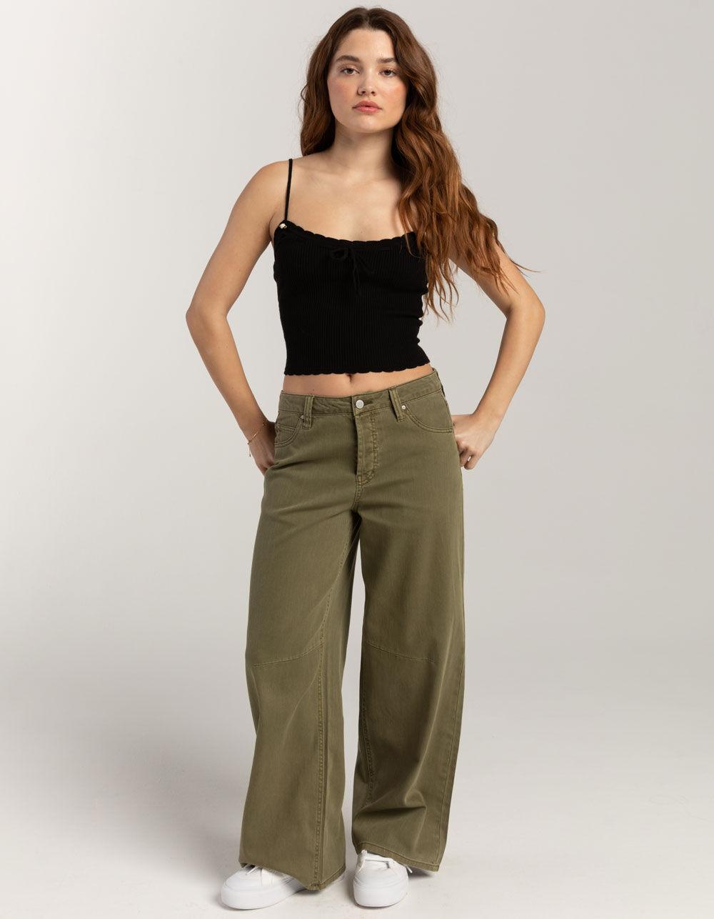 RSQ Womens Ribbon Rosette Cami - BLACK Product Image