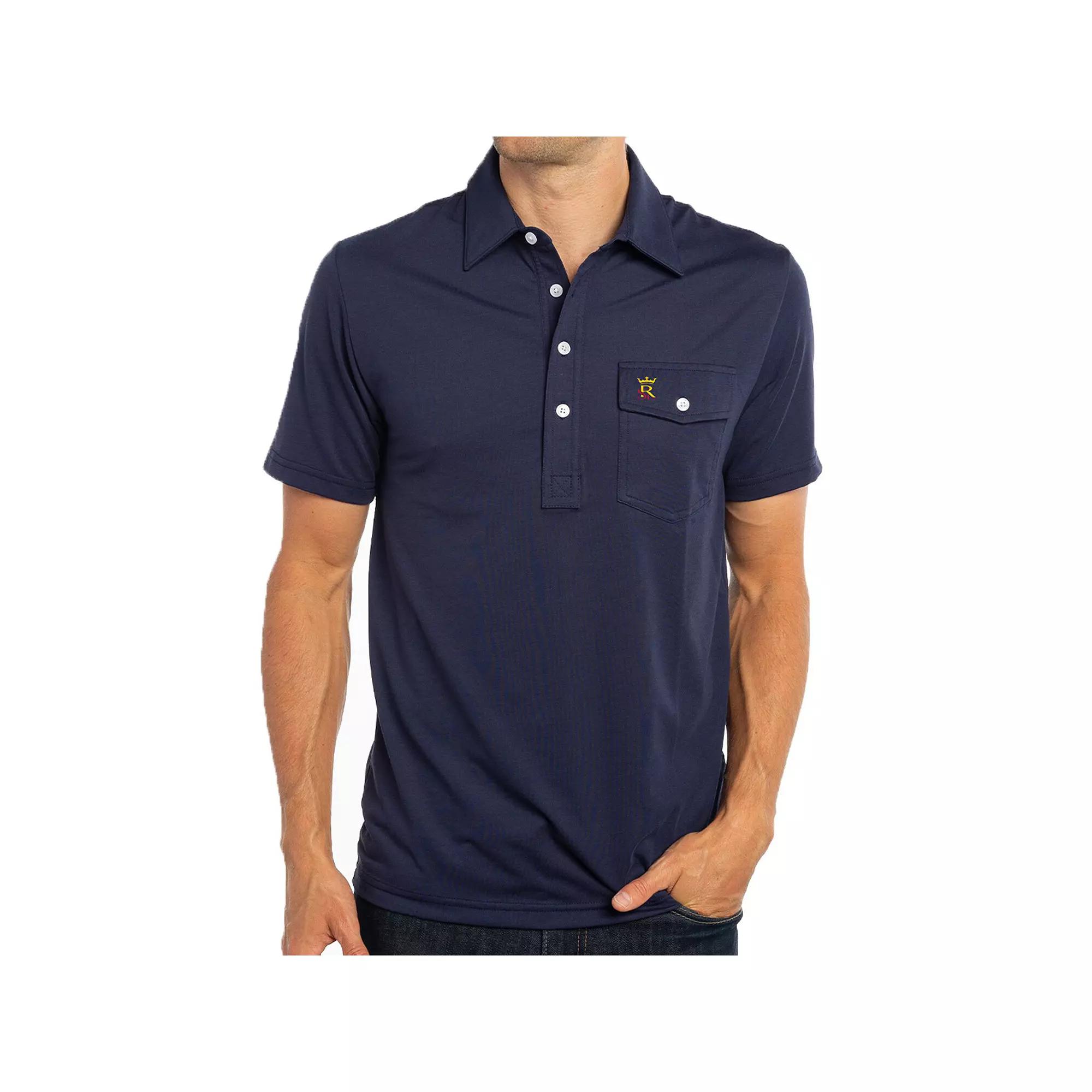 Men's Navy Real Salt Lake Player Polo, Size: XL, Slt Blue Product Image