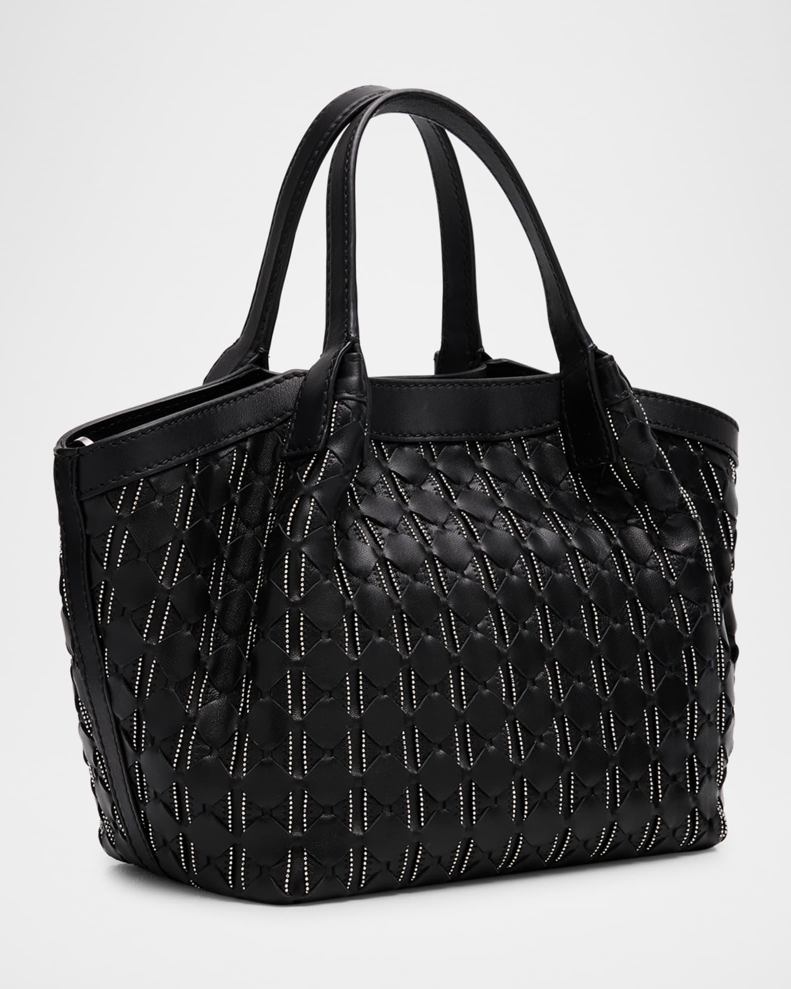Mini Secret Mosaico Leather Microchain Tote Bag Product Image