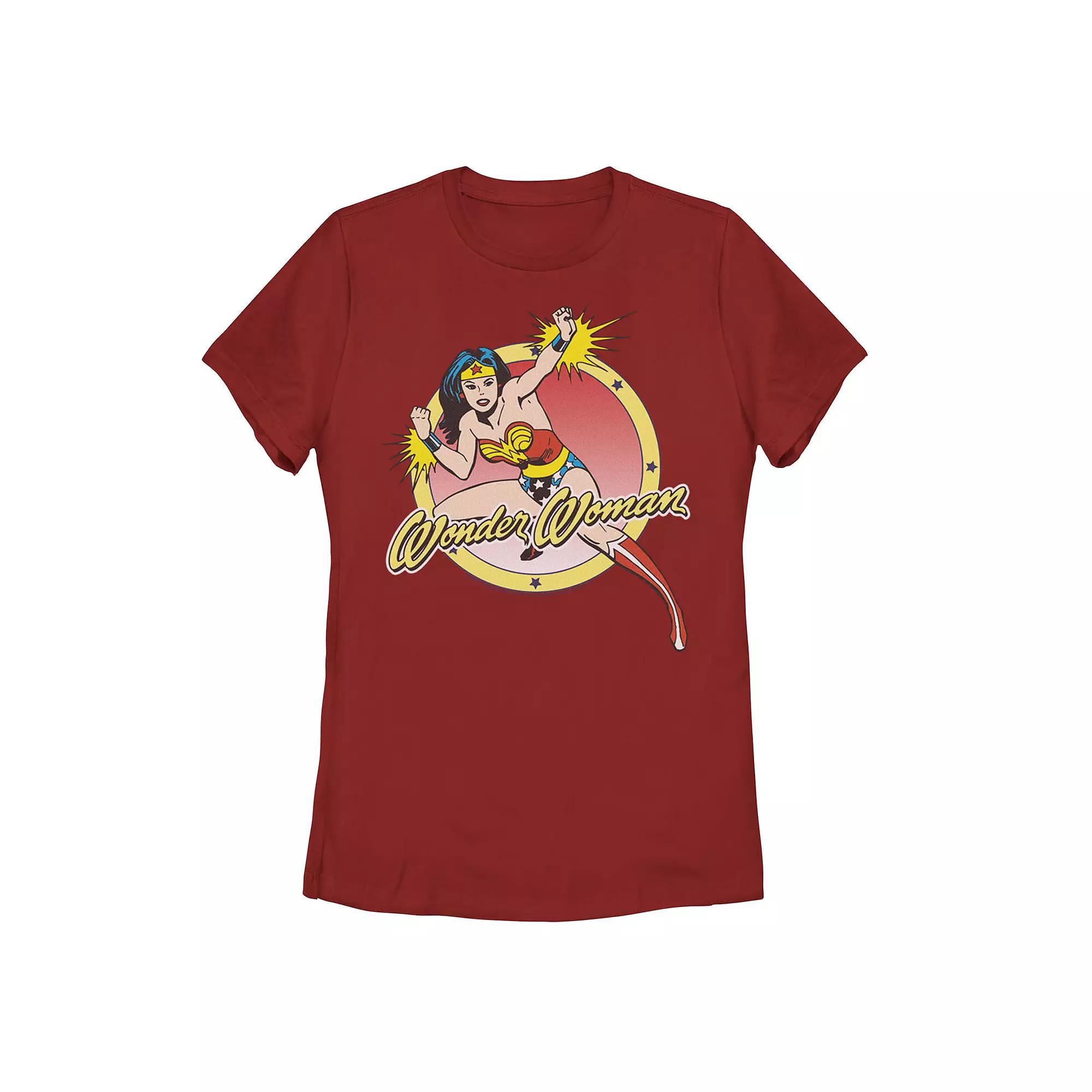 Juniors' DC Comics Wonder Woman Badge Logo Graphic Tee, Girl's,  Product Image