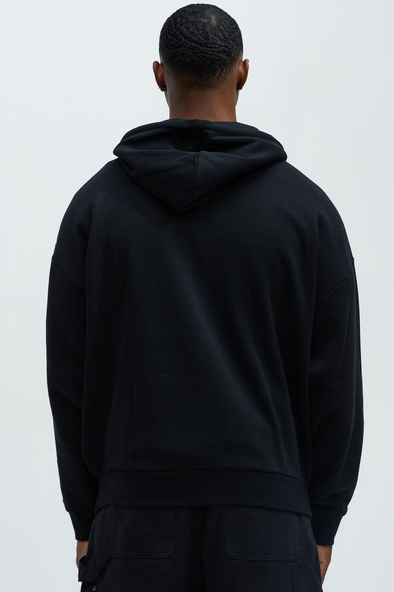 Tyson Flight Oversized Hoodie - Black/combo Product Image