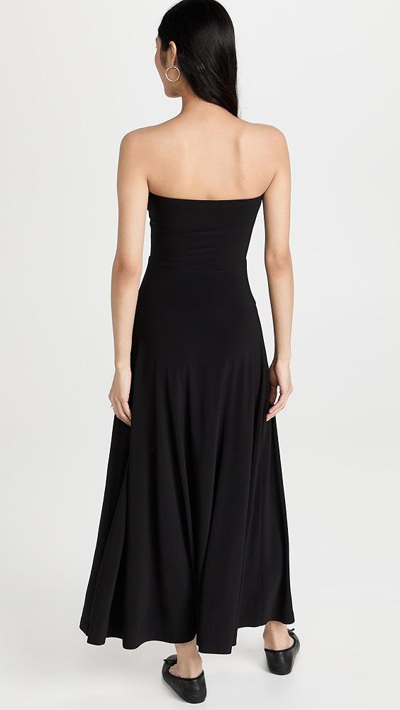 Norma Kamali Strapless Flared Dress To Midcalf | Shopbop Product Image