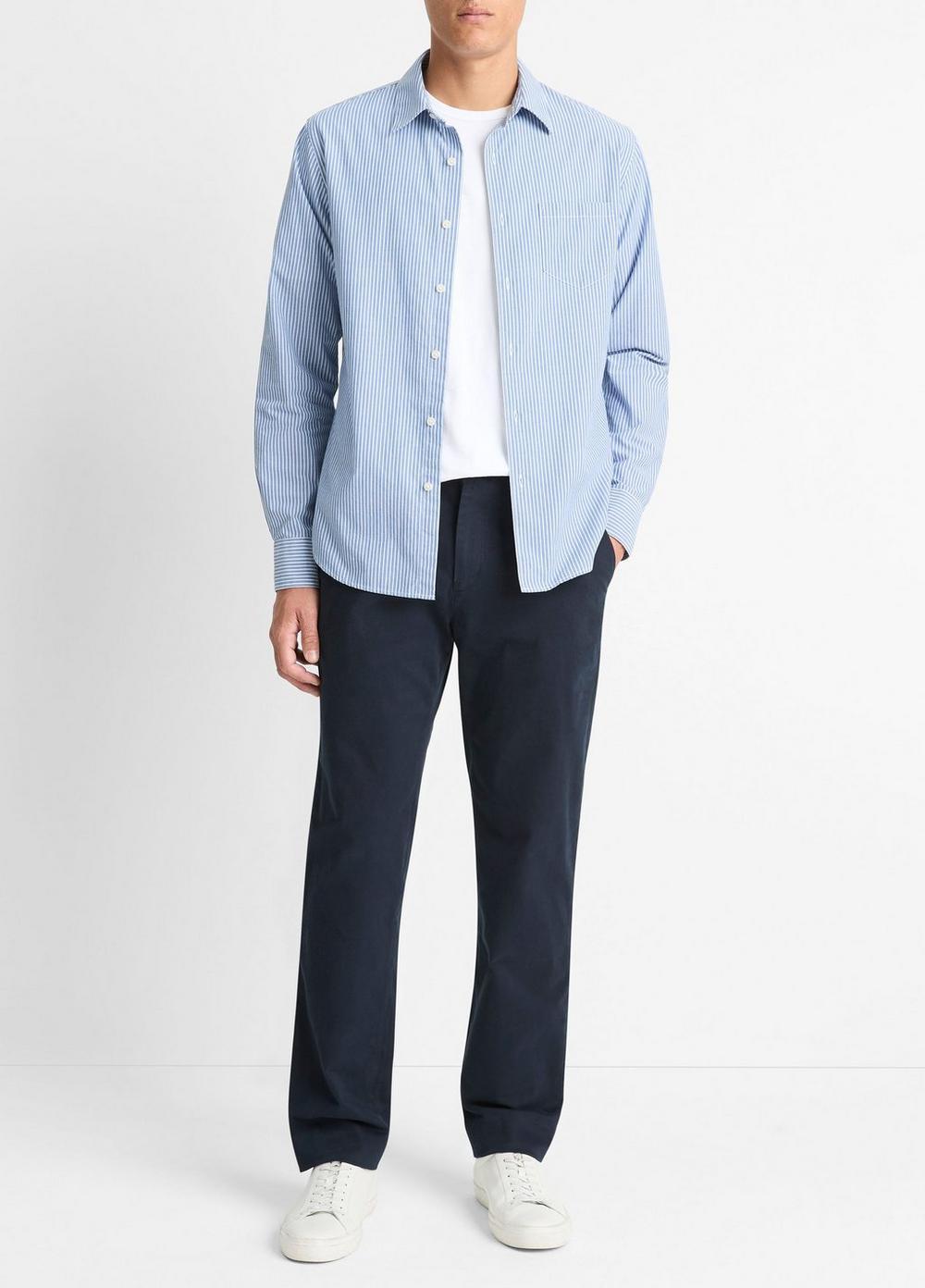 Playa Cotton Poplin Stripe Shirt Product Image