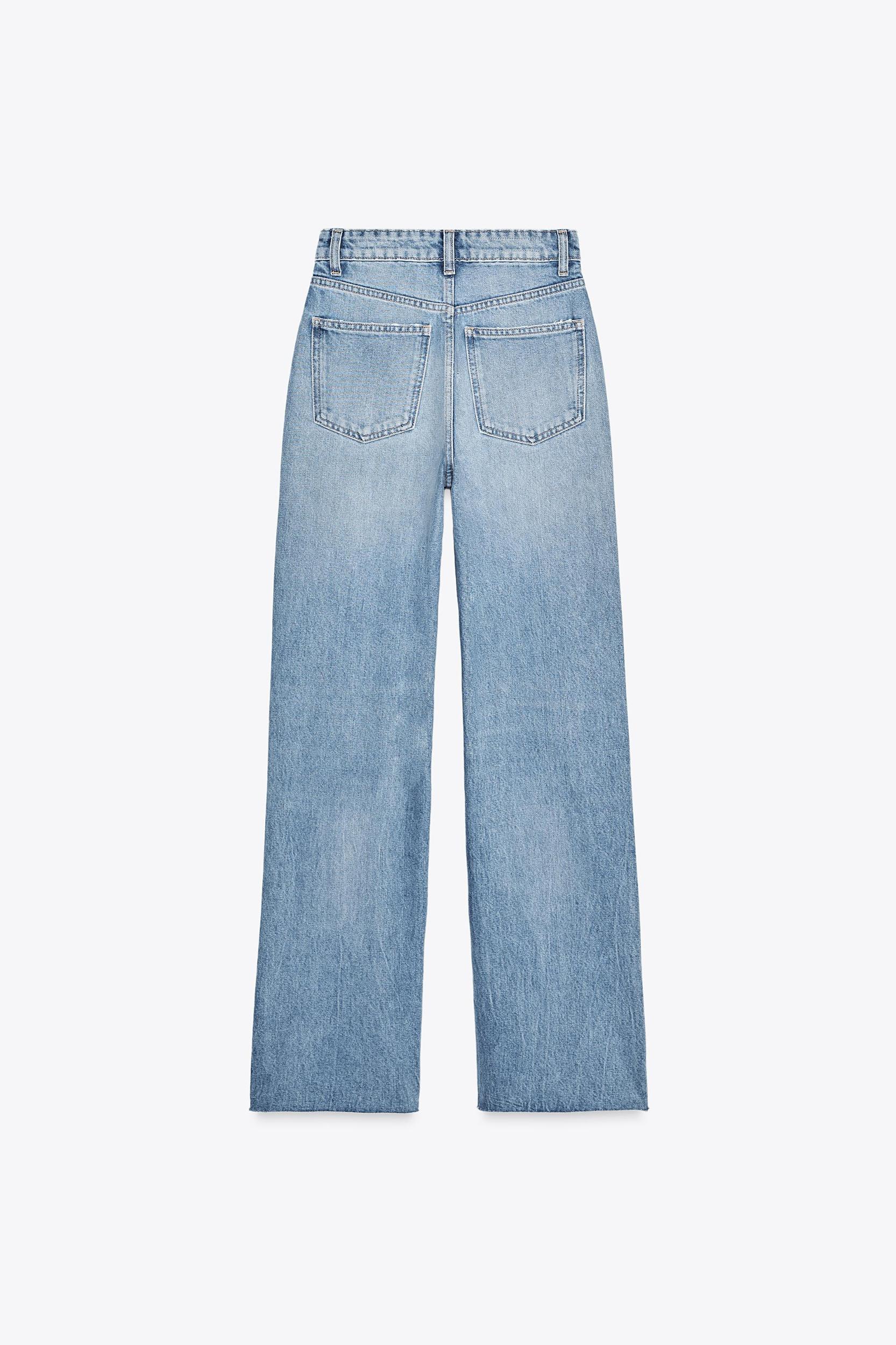 TRF HIGH RISE WIDE LEG JEANS Product Image