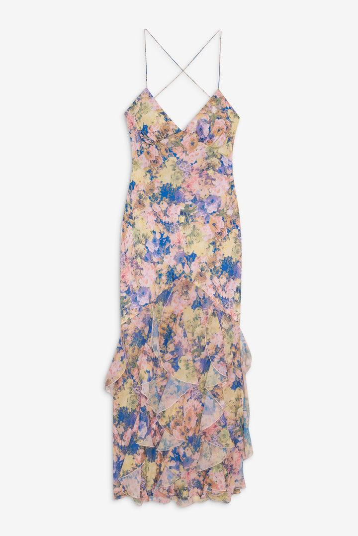 Elea Maxi Dress — Pink Product Image