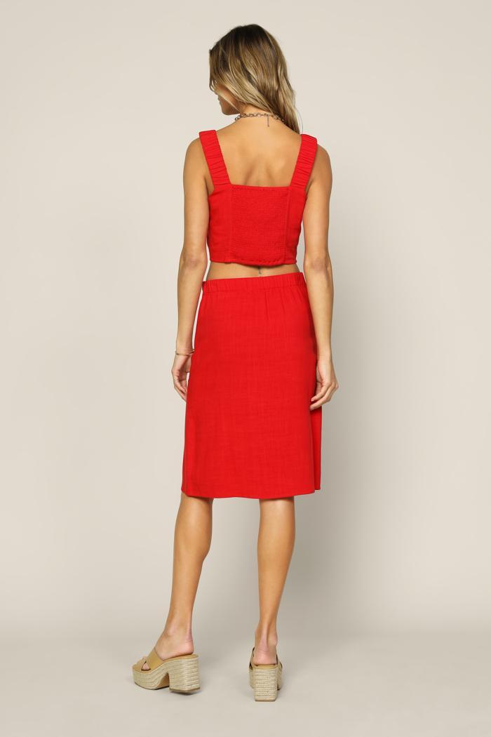 Smocked Crop Top Product Image