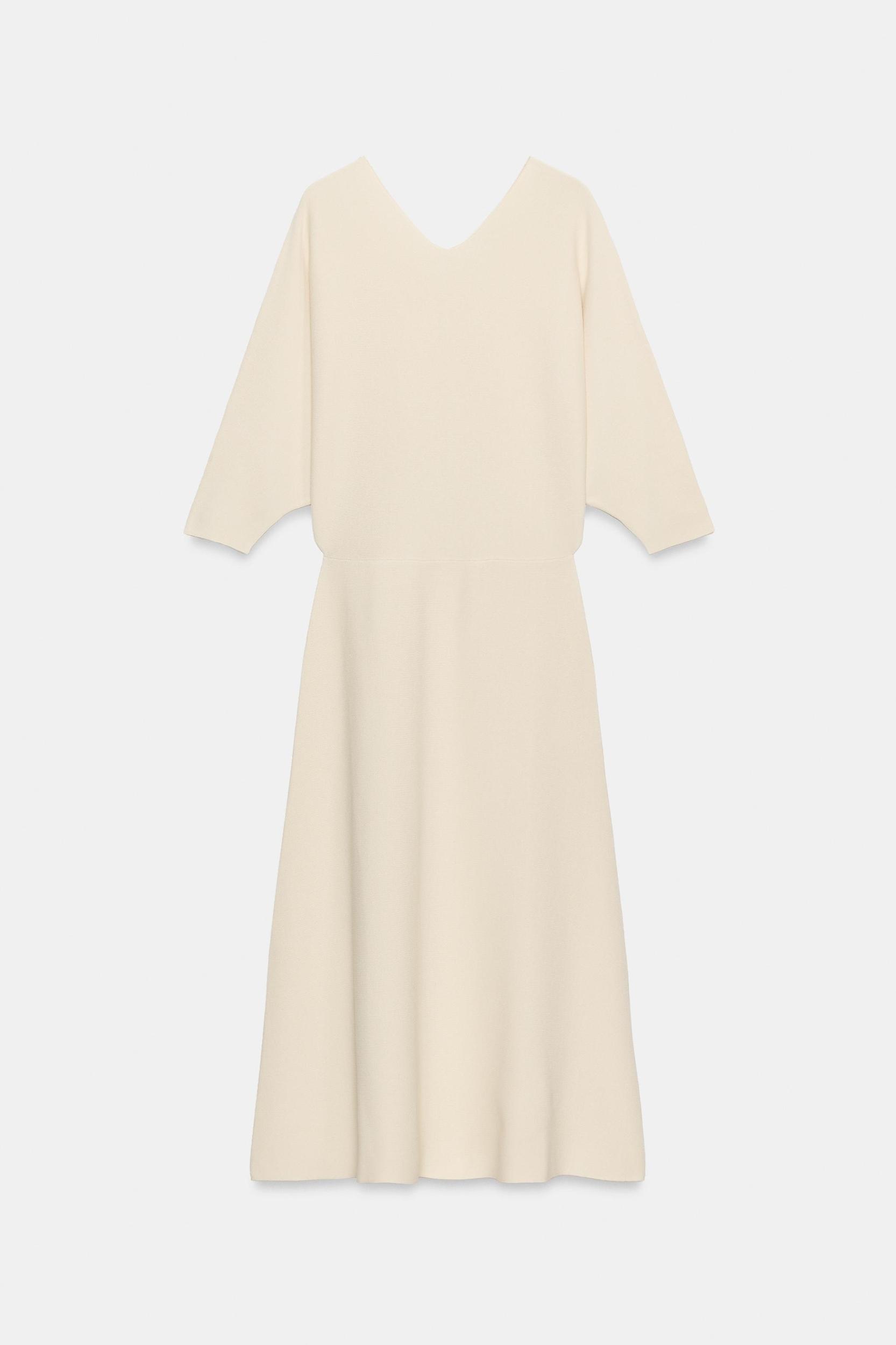 KNIT MIDI DRESS Product Image