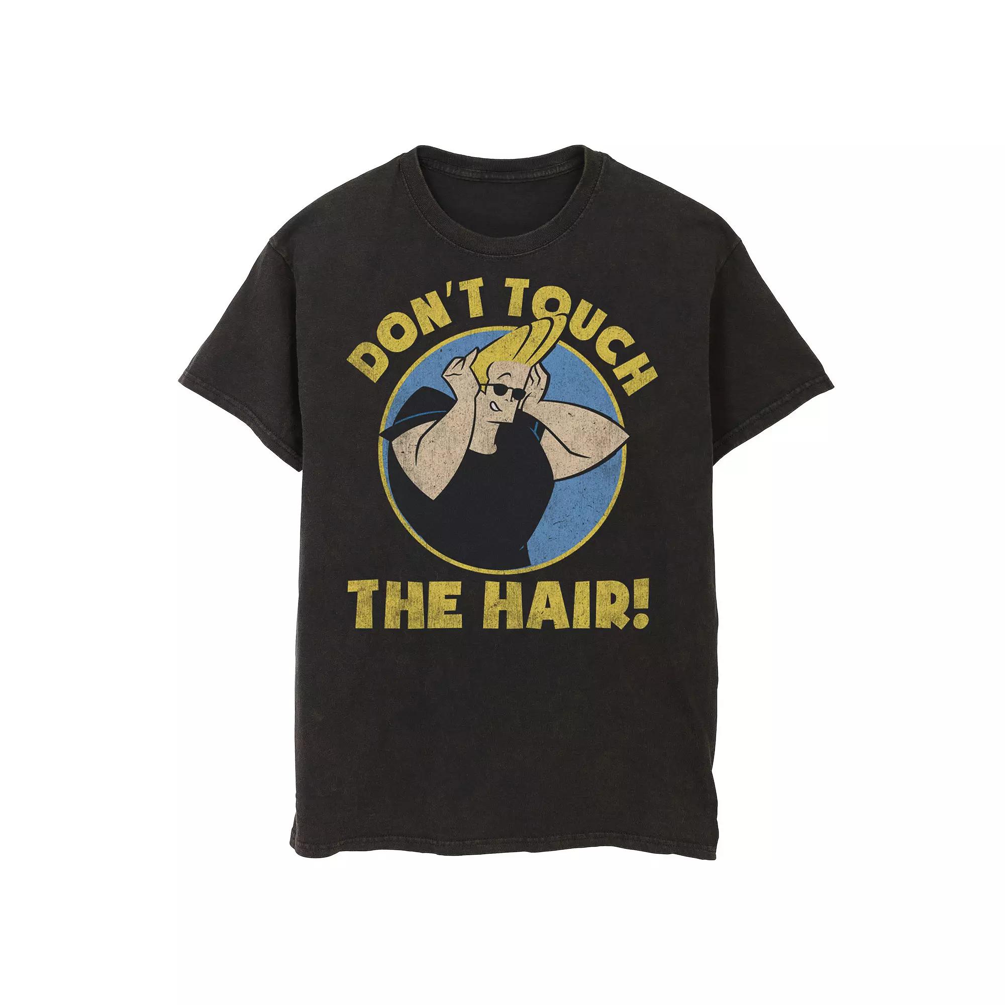 Men's Cartoon Network Johnny Bravo "Don't Touch The Hair" Graphic Tee,  Product Image