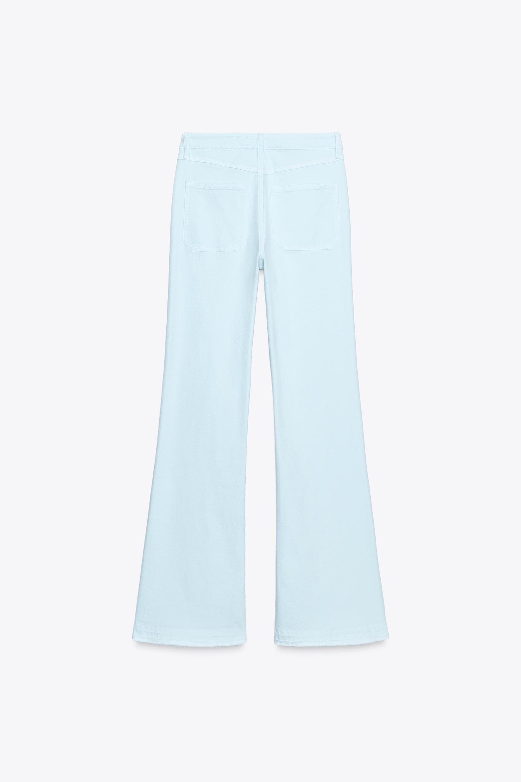 Z1975 HIGH-WAISTED FLARE BUTTON JEANS Product Image