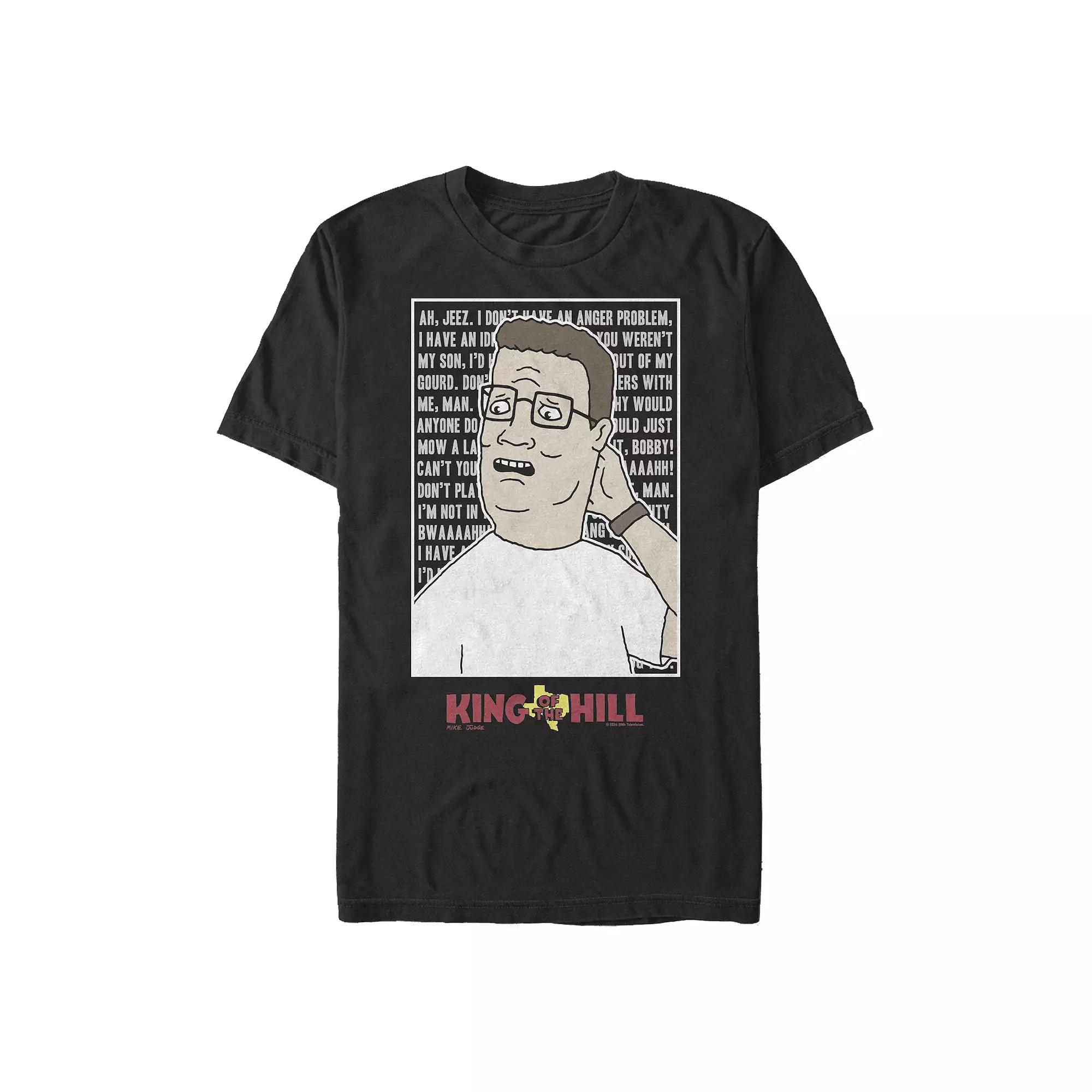 Men's King Of The Hill Hank Quotes Graphic Tee,  Product Image