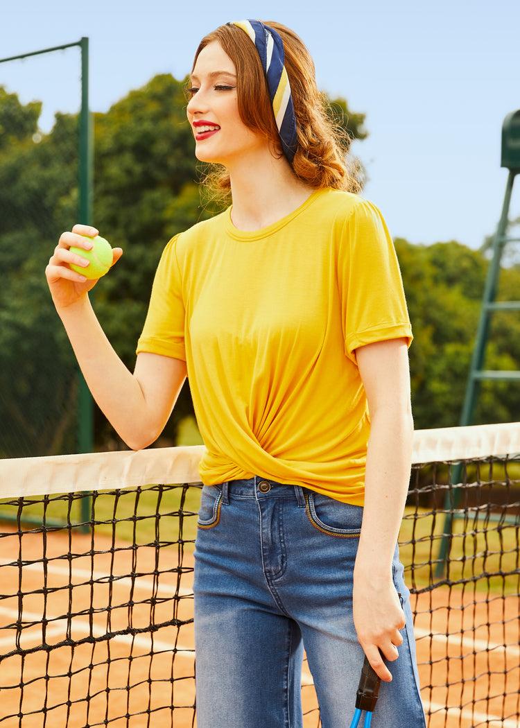 Twist Of Fun Knit Top Product Image