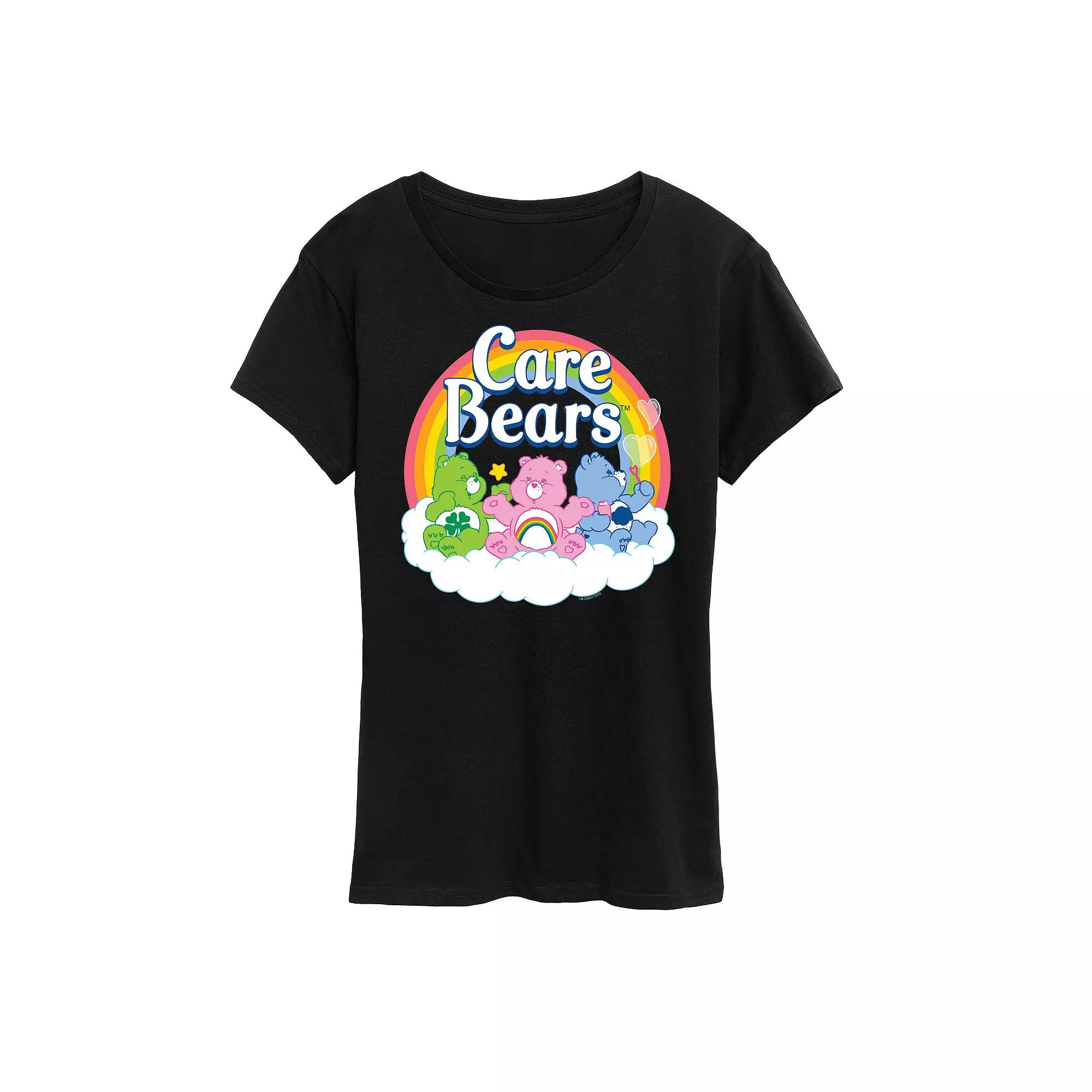 Women's Care Bears Logo Group Graphic Tee, Girl's,  Product Image