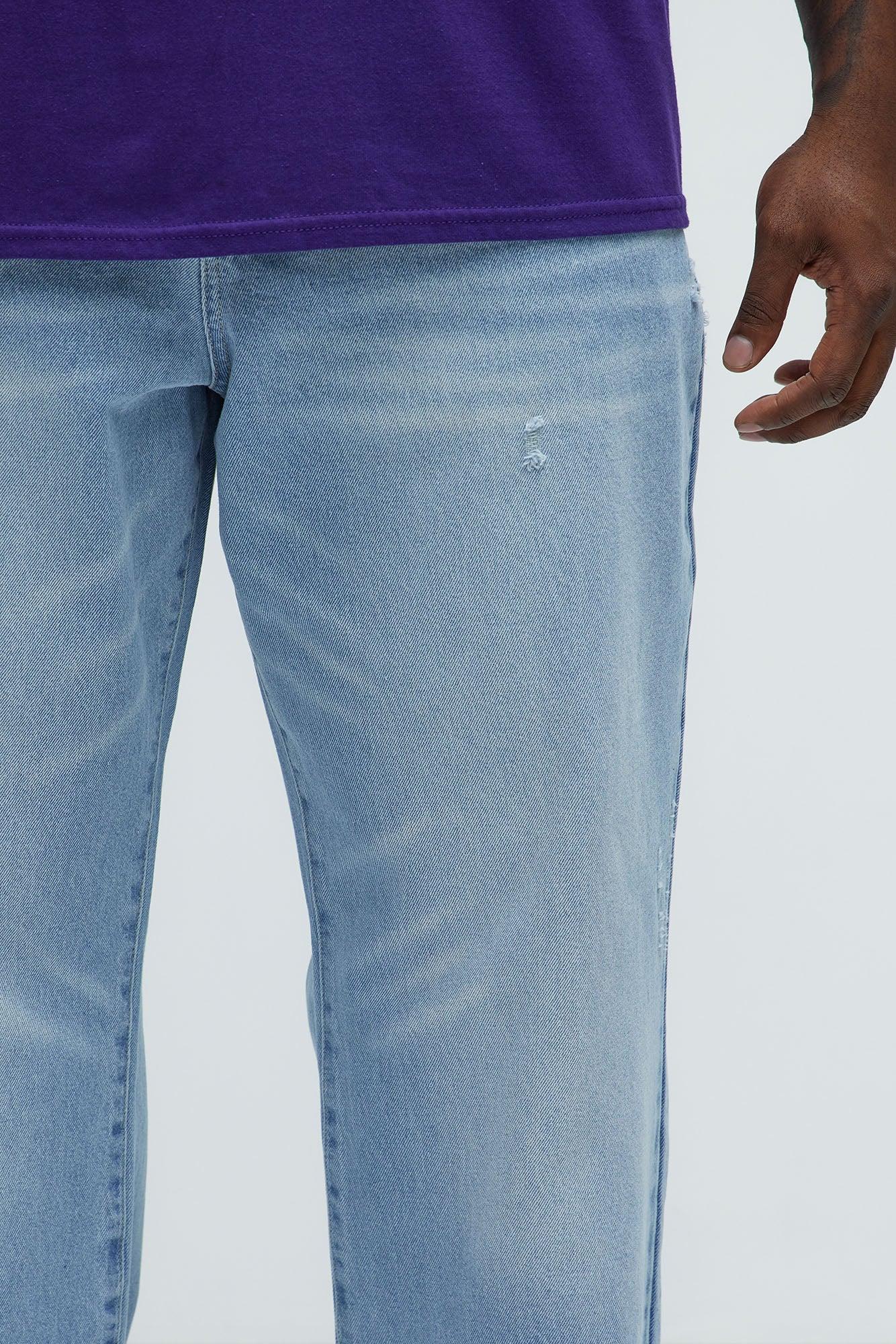 Vaughn Straight Jeans - Light Wash Product Image