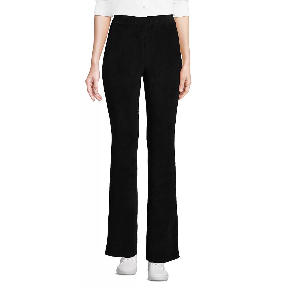 Women's Lands' End Sport Knit High-Rise Corduroy Bootcut Pants,  Product Image