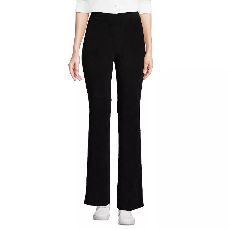 Women's Lands' End Sport Knit High-Rise Corduroy Bootcut Pants,  Product Image