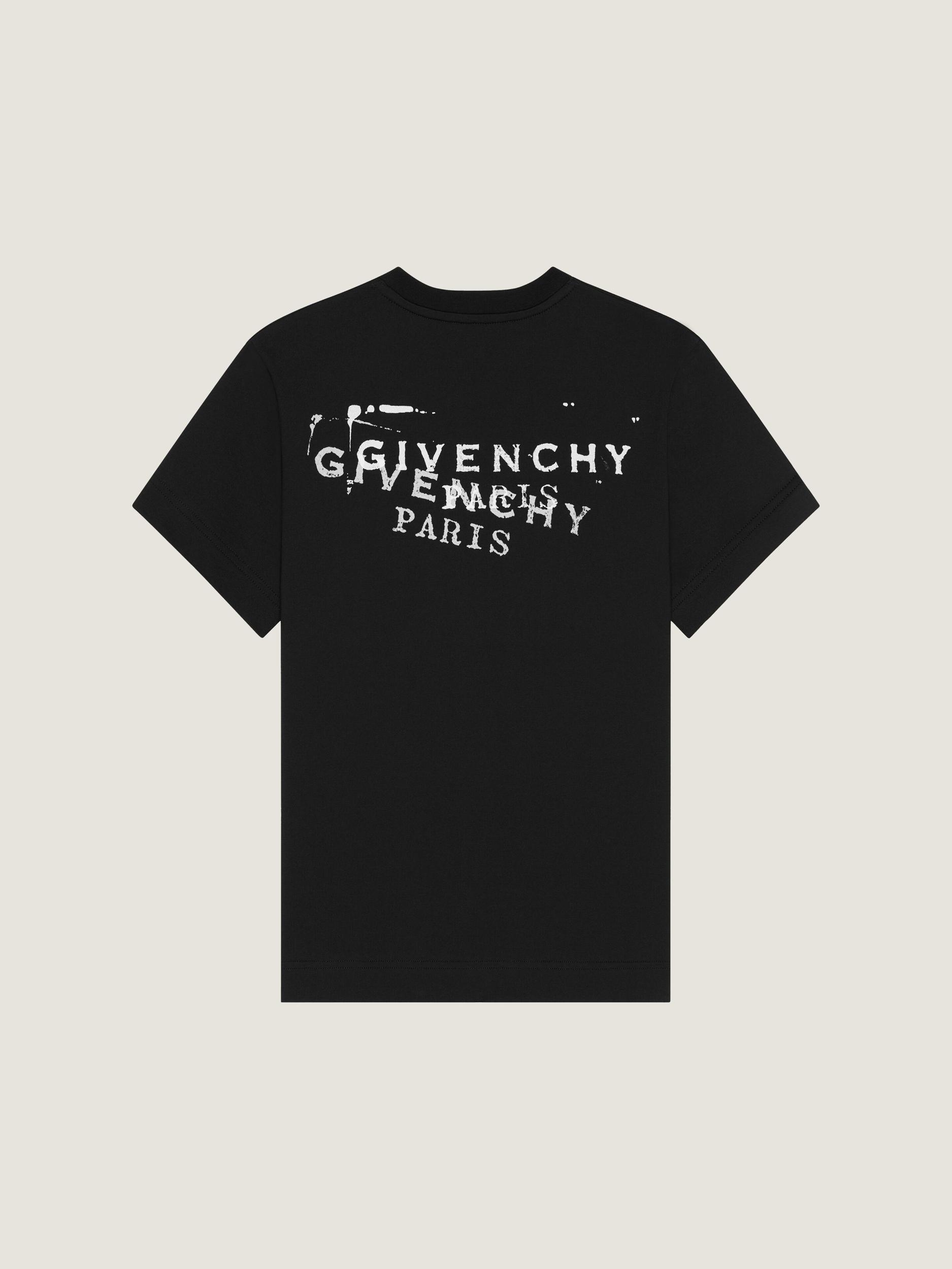 T-shirt in cotton with Givenchy Stamp print Product Image