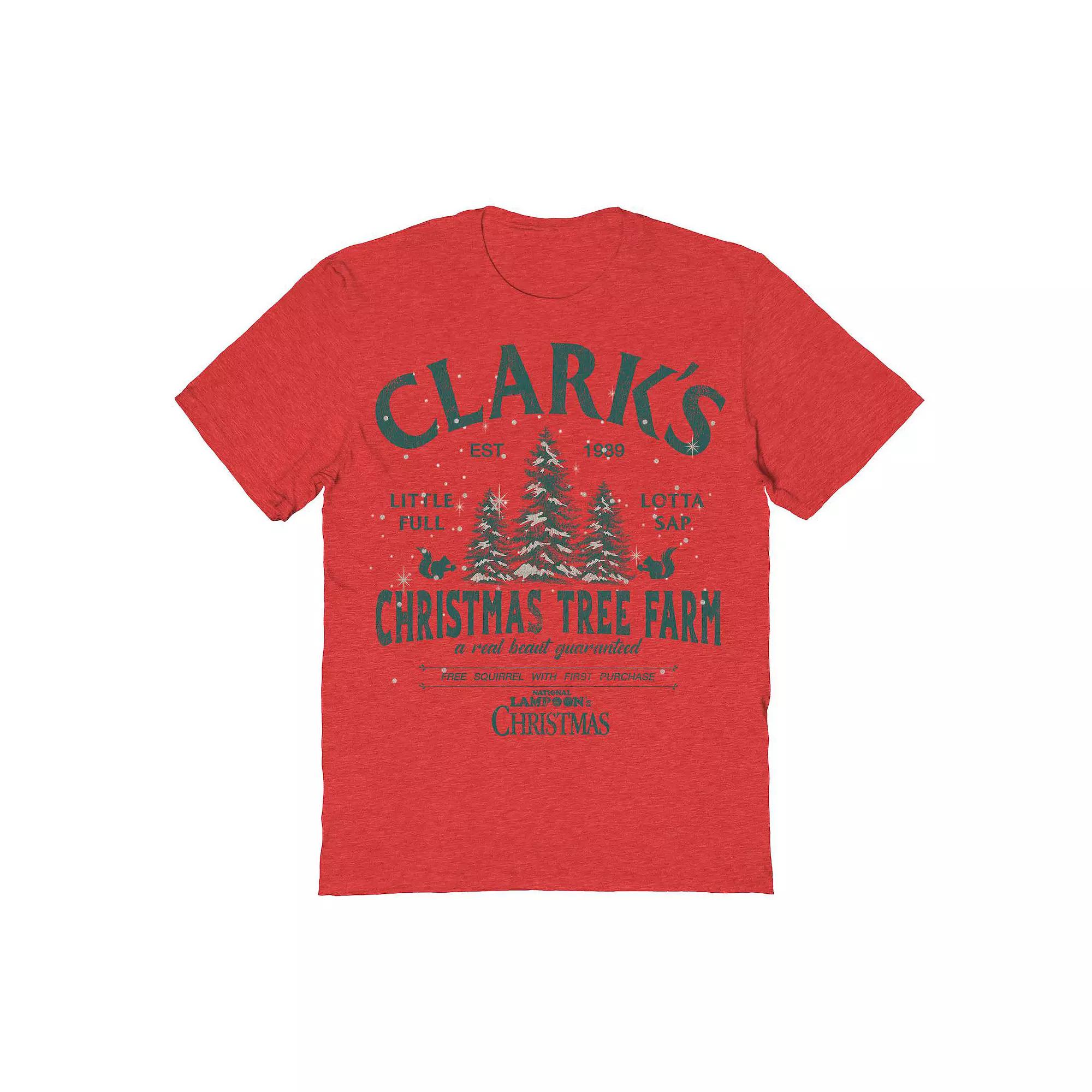 Men's Clarks Christmas Tree National Lampoon's Christmas Vacation Graphic Tee,  Product Image