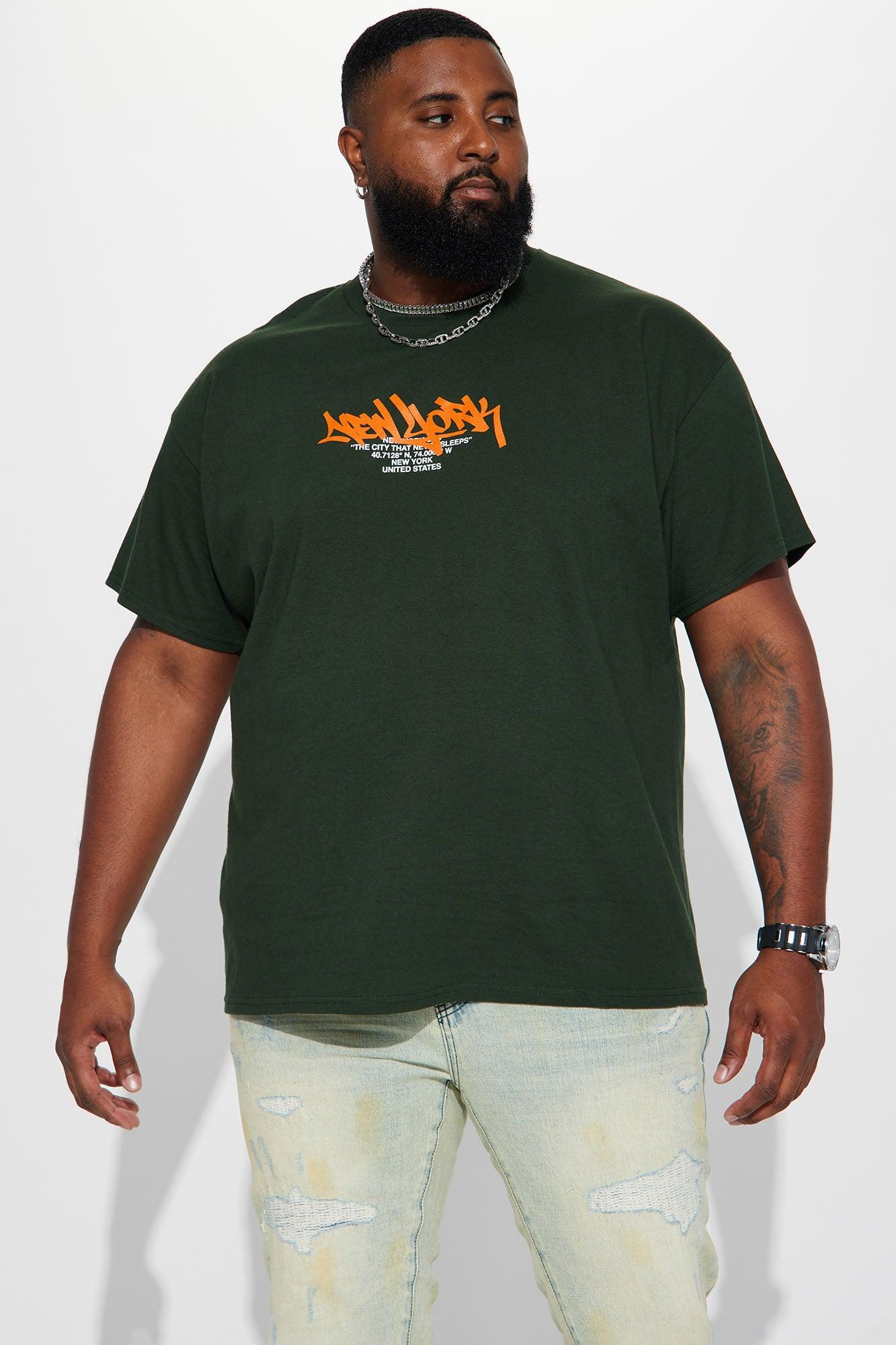 NYC Graff Short Sleeve Tee - Green Product Image