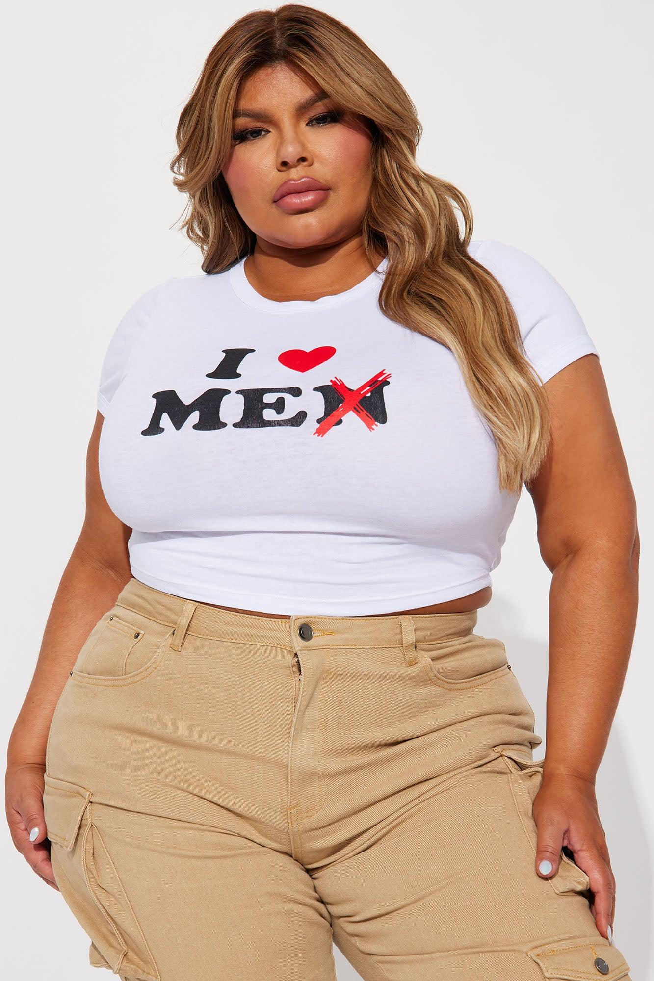 I Love Me Graphic Tee - White Product Image