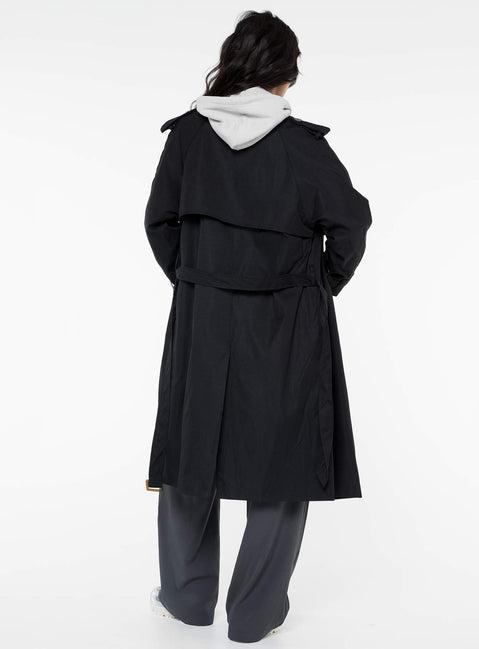 Westwind Trench Coat Black Product Image