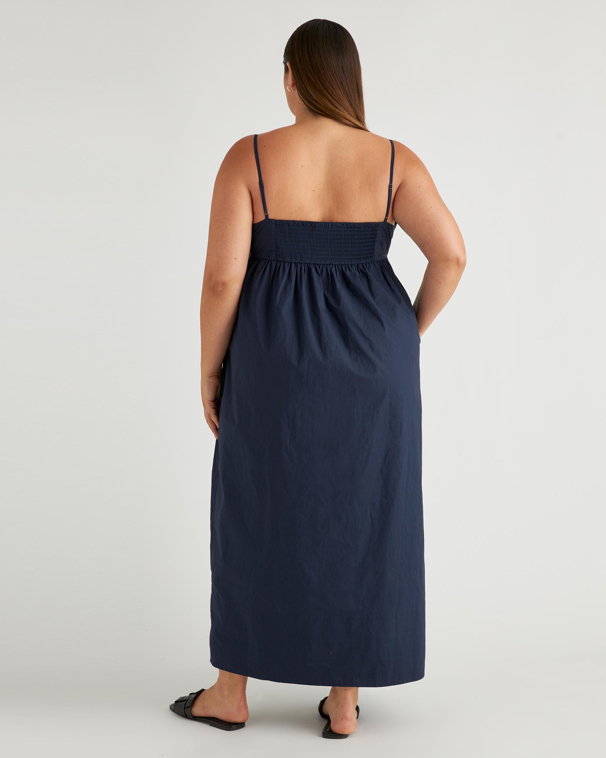 Quince | Women's Sleeveless Maxi Dress Organic Cotton Product Image