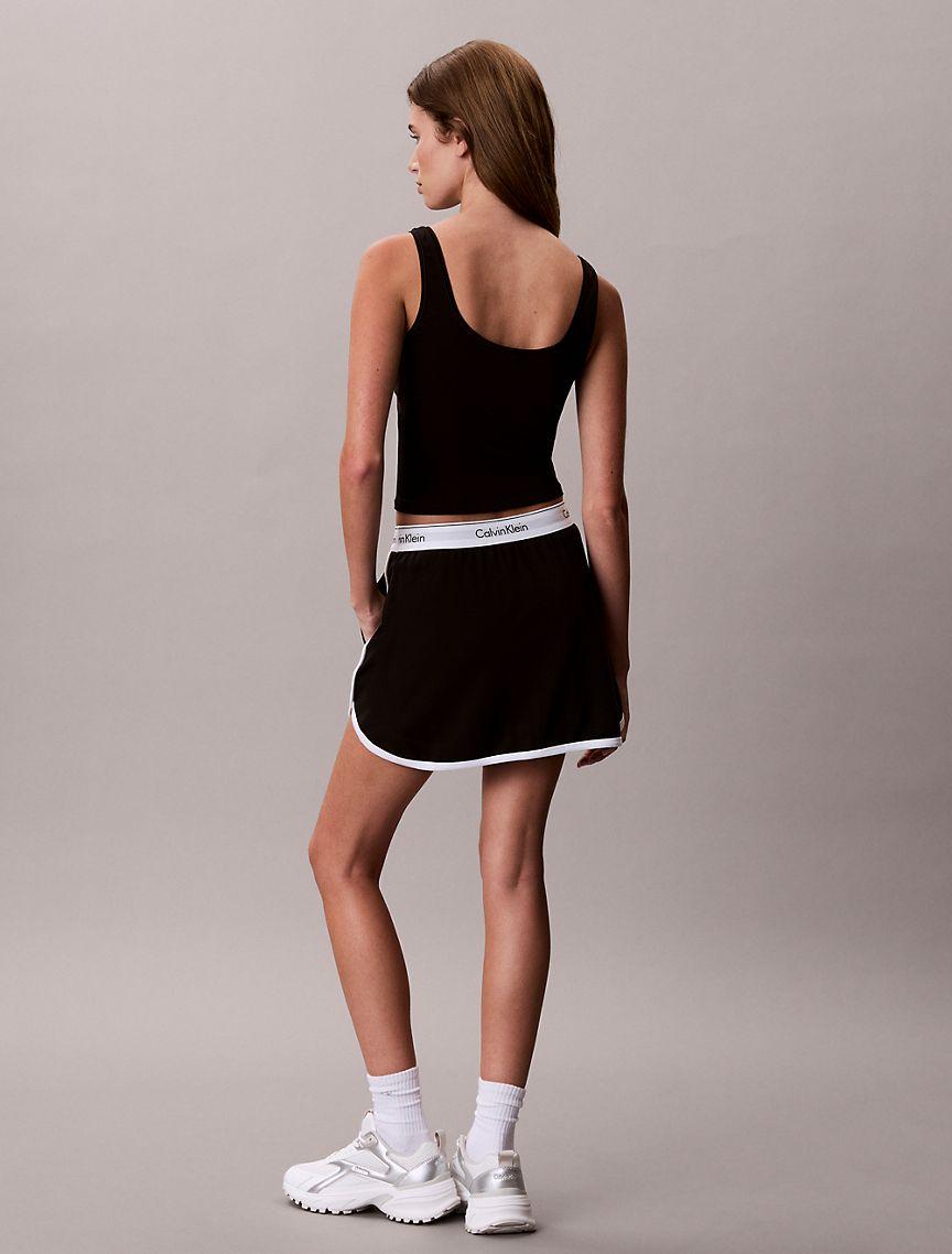 Icon Sport Cotton Mini Skirt Product Image