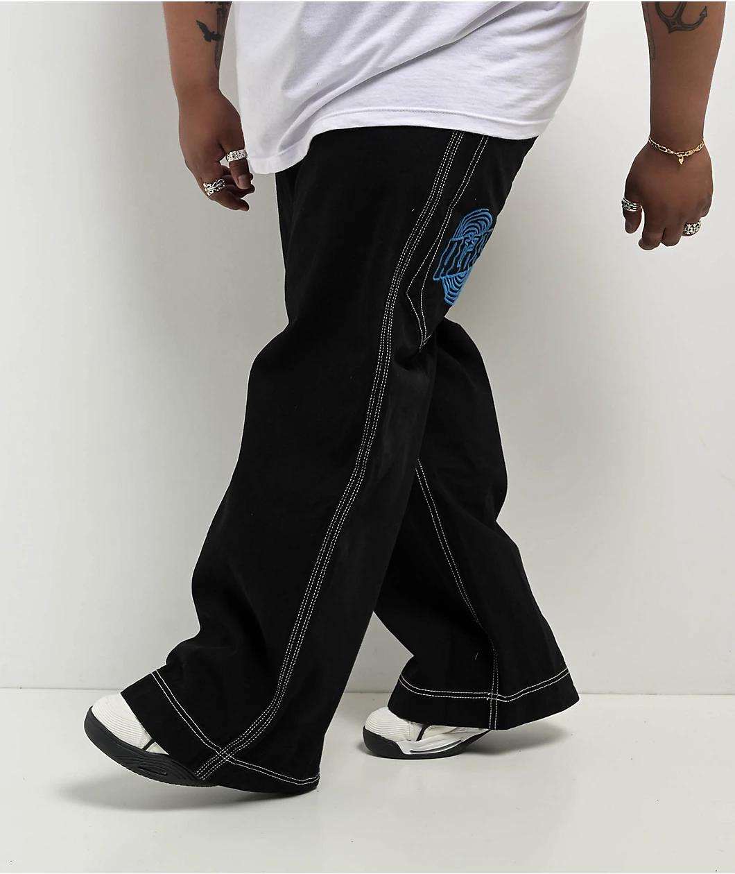 Empyre Brown Wash Ultra Loose Skate Jeans Product Image