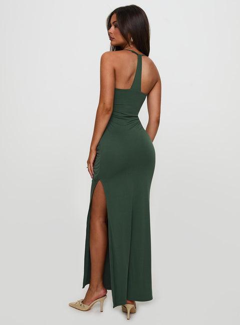 Marchesi Maxi Dress Green Product Image