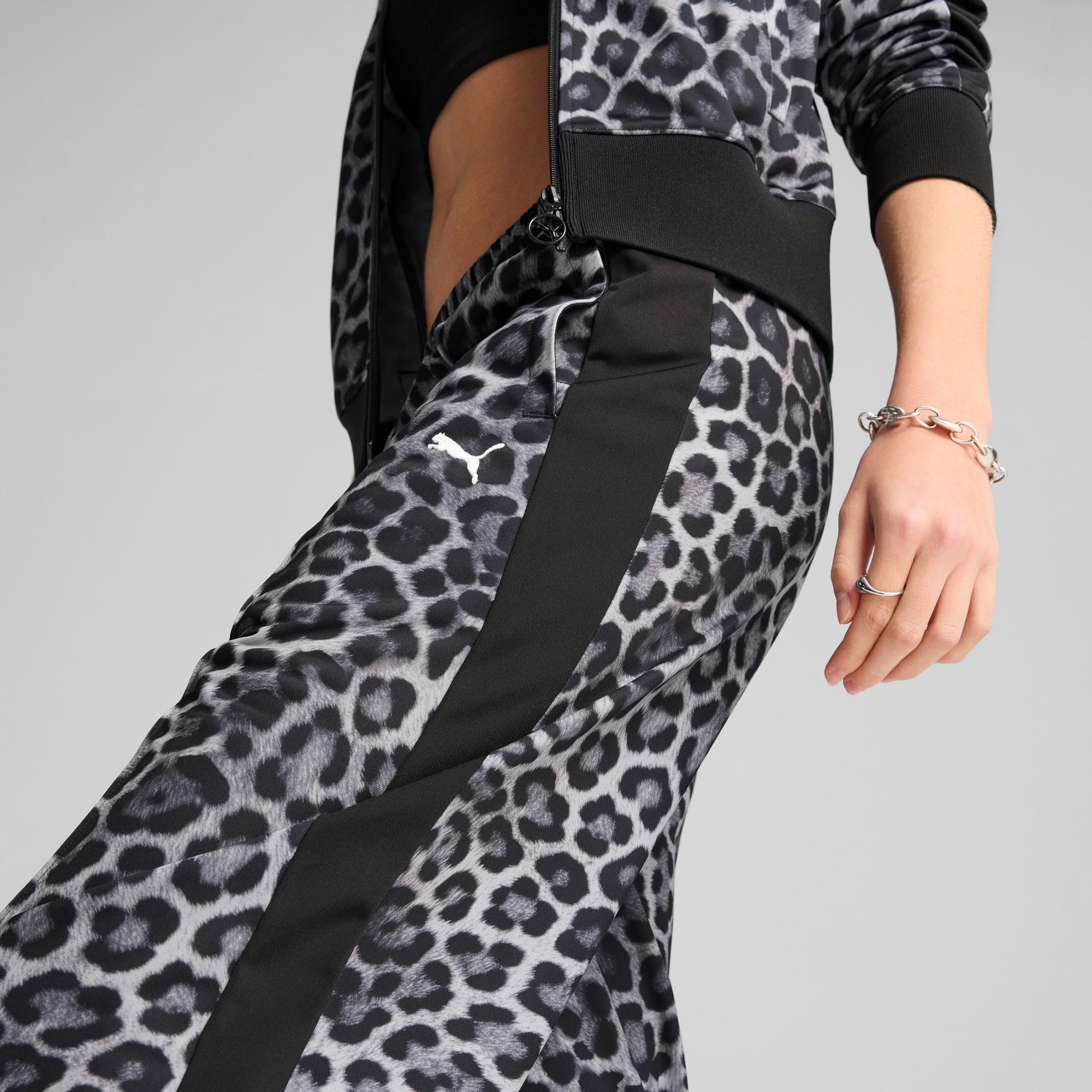 T7 LEO LUXE Women's All-Over Print Straight Pants Product Image