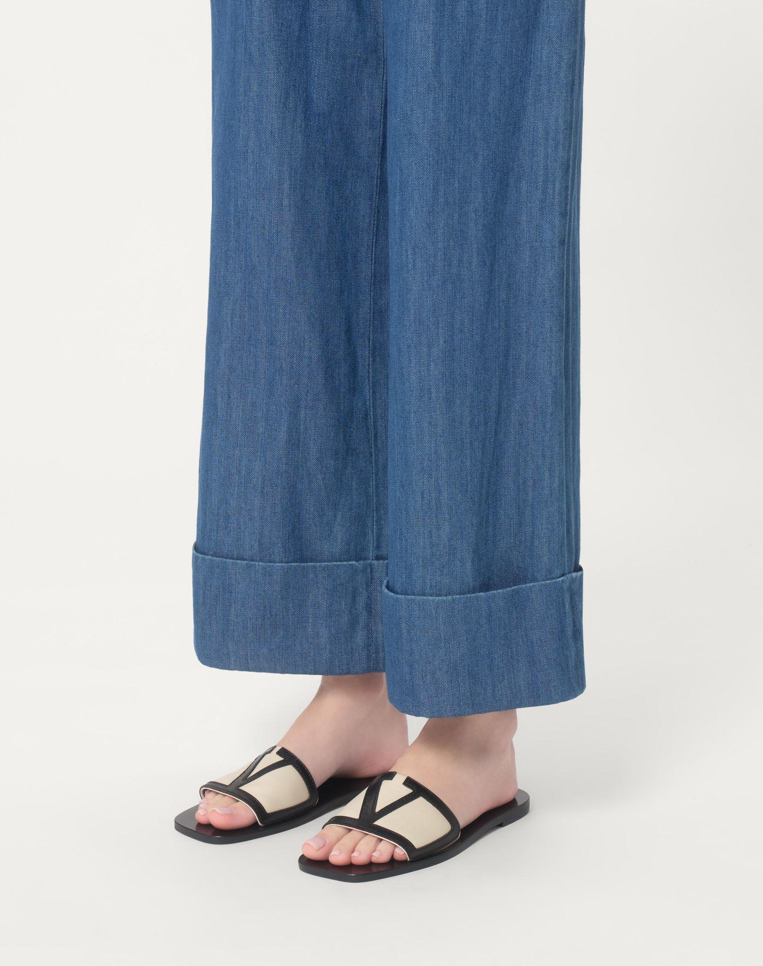 Viva Superstar Slide Sandal In Nappa Leather Product Image