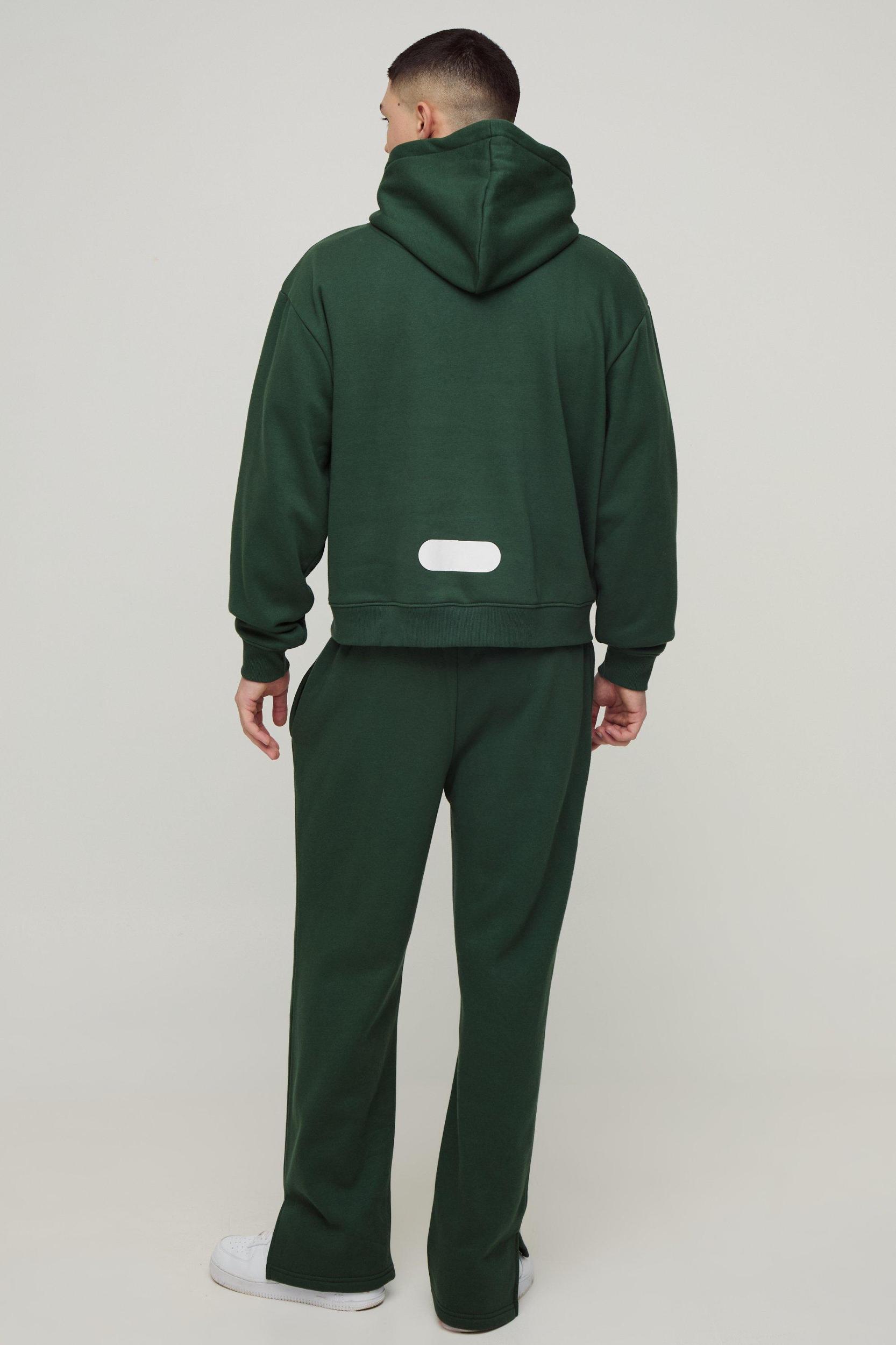 Oversized Boxy Worldwide Hooded Tracksuit | boohooMAN USA Product Image