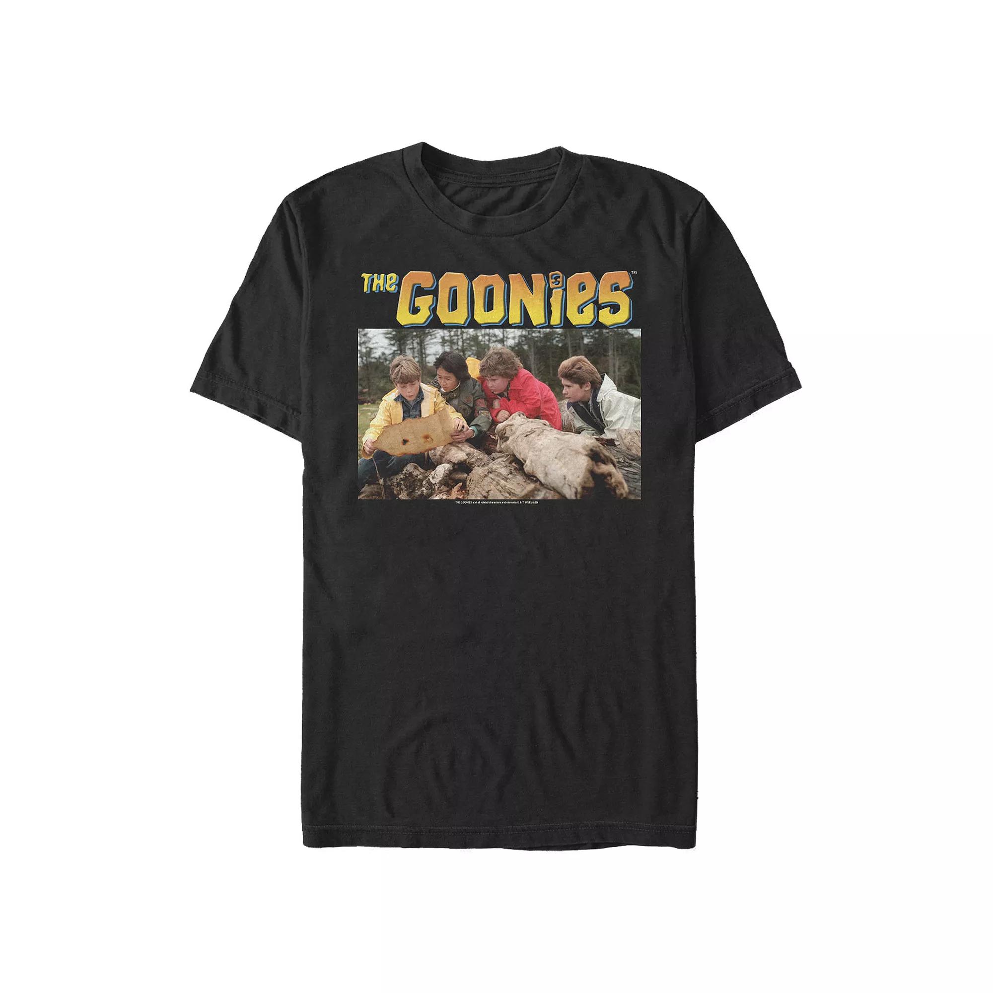 Men's The Goonies Reading Treasure Map Graphic Tee,  Product Image