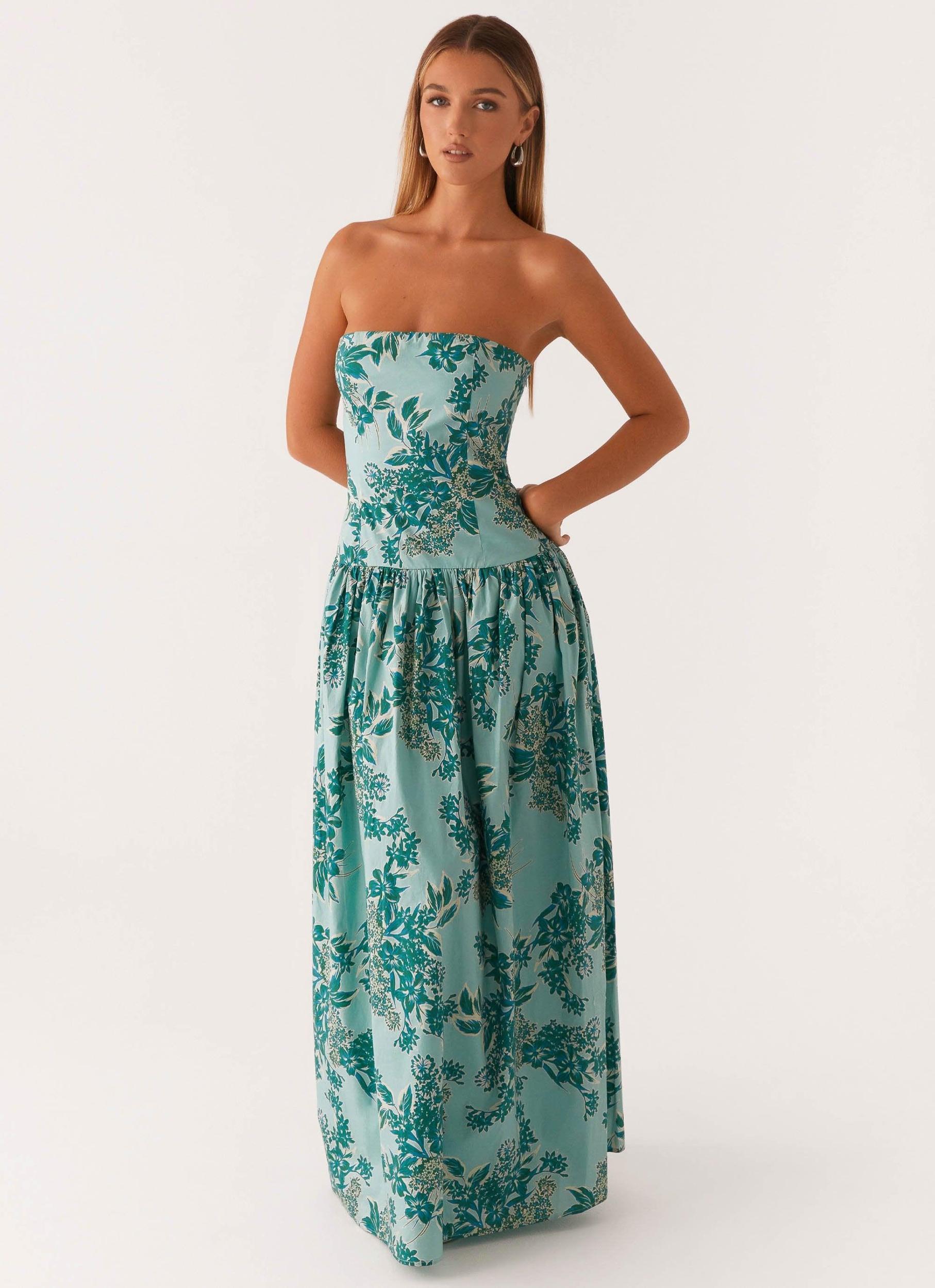 Andorra Maxi Dress - Cloud Nine Floral Product Image