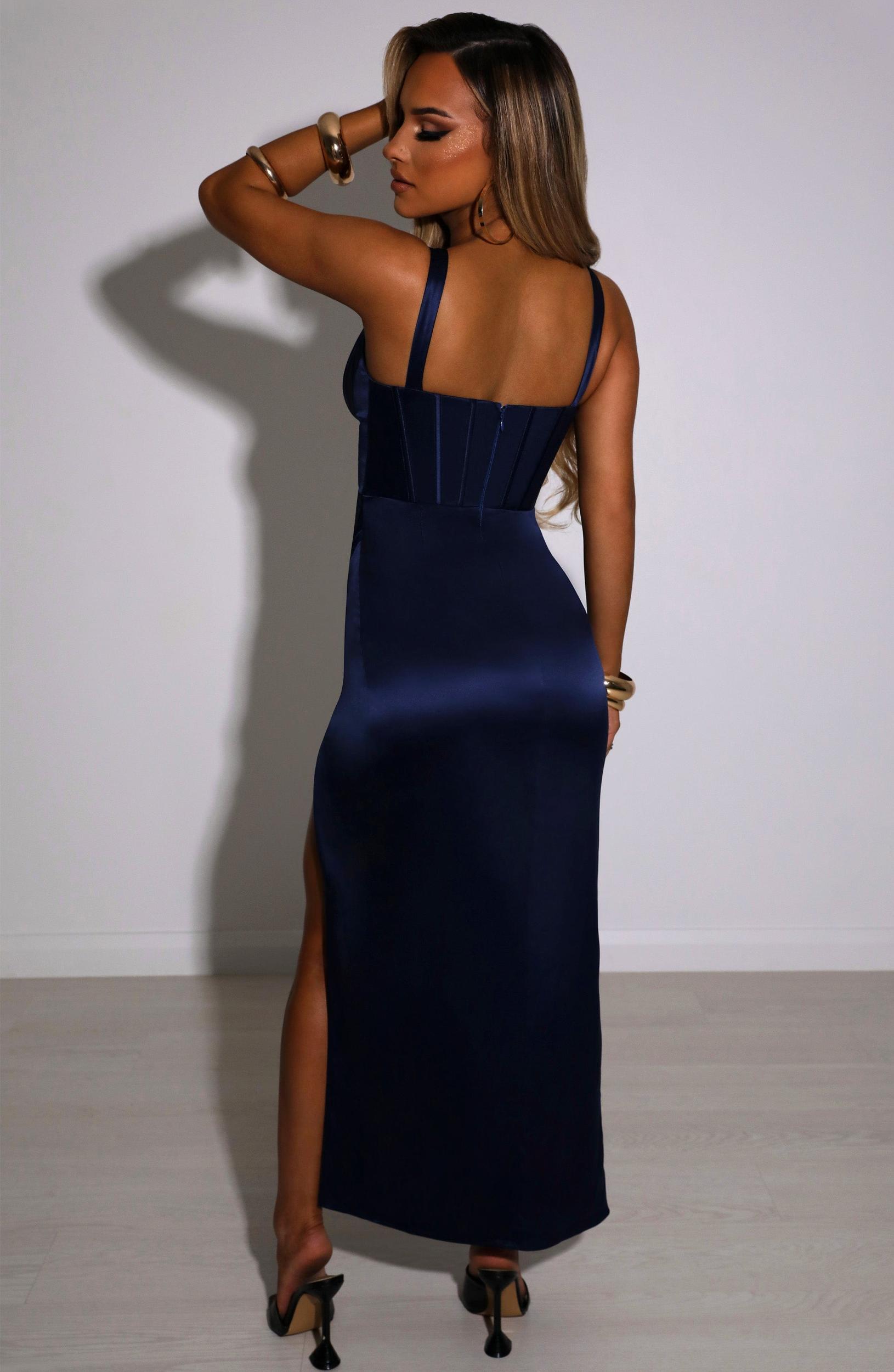 Cordelia Maxi Dress - Navy Product Image