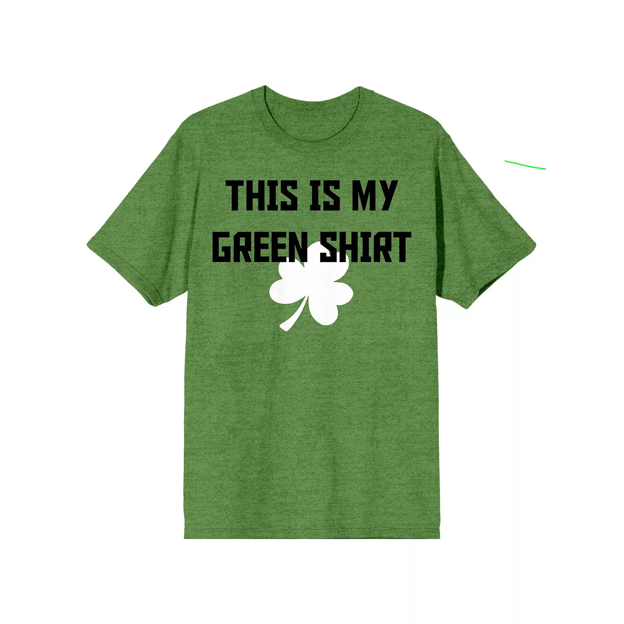 Men's St. Pats This Is My Green Shirt Tee,  Product Image